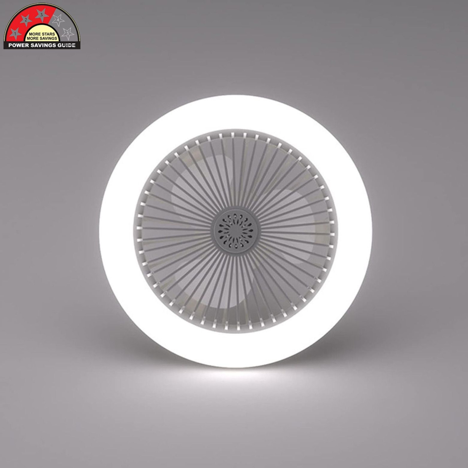 Image of Anandi Traders AT MINI COOLING FAN BLDC Motor, Silent Operation, Ultra High Speed, With LED Indicators 110 mm Table Fan (White | Pack of 1)