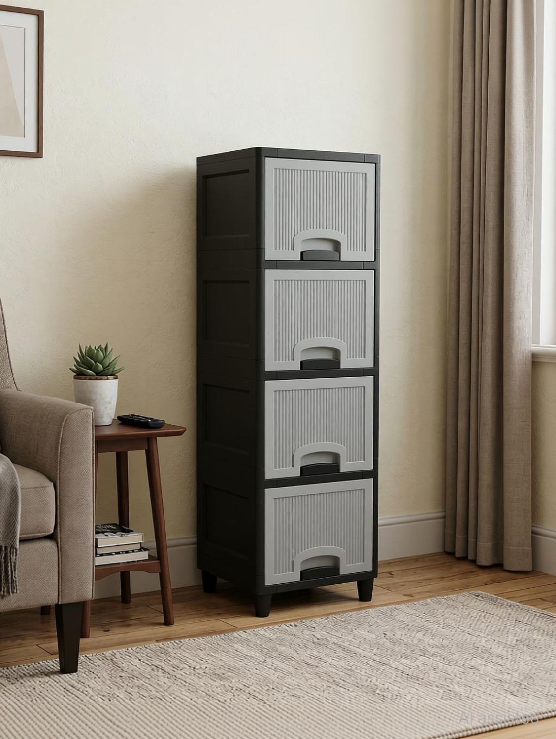 Image of artis NANO 3.0 SLIM ITX / Micro ATX Cabinet with USB 2.0 and USB 3.0 Ports Compatible with Computer (Black)