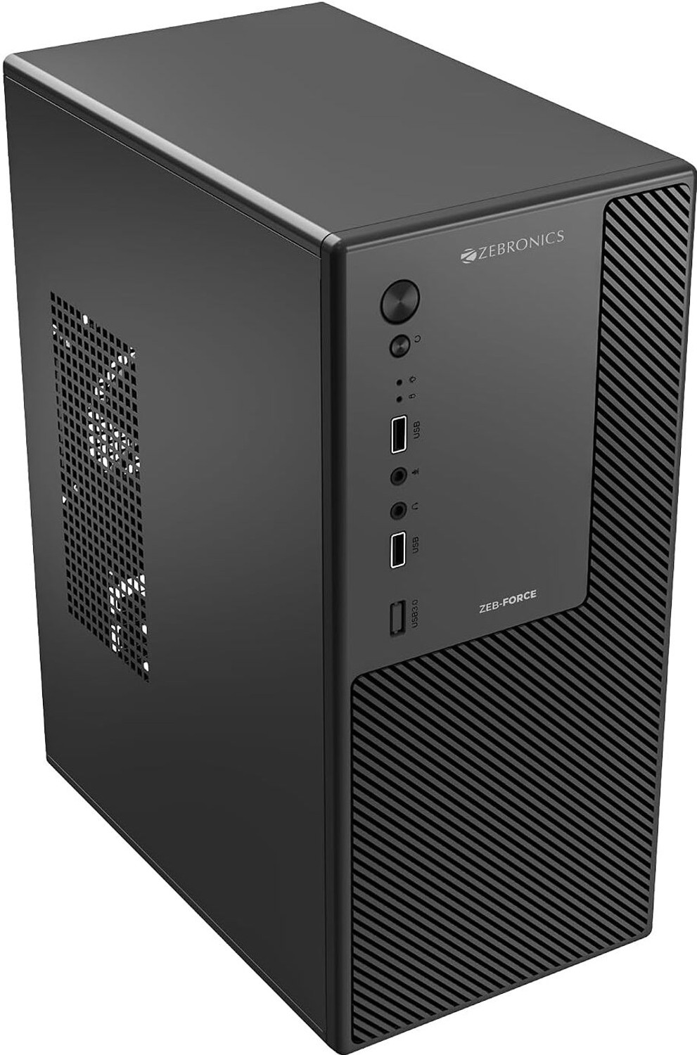 ZEBRONICS Mini Tower Cabinet with USB 2.0 and 3.0 - Image 5