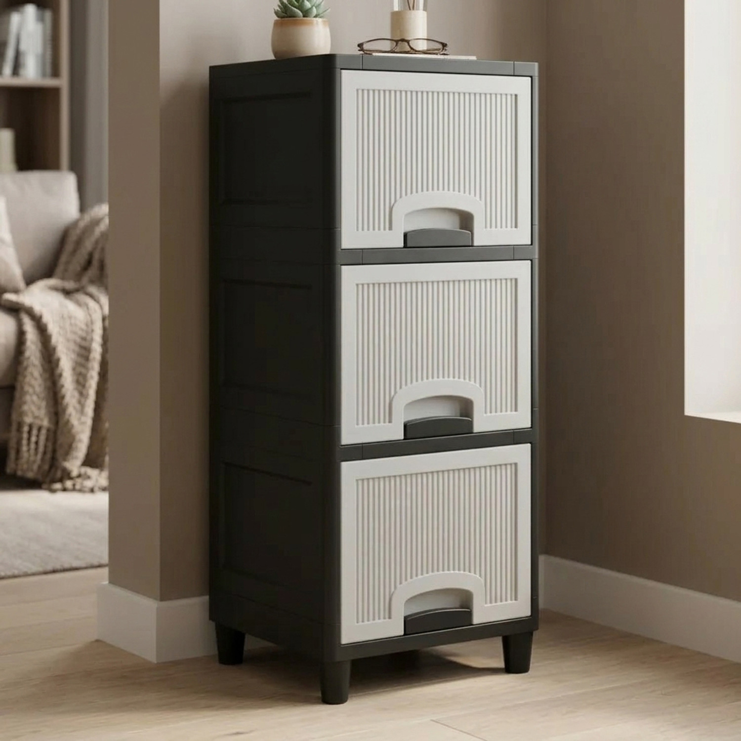Image of artis NANO 3.0 SLIM ITX / Micro ATX Cabinet with USB 2.0 and USB 3.0 Ports Compatible with Computer (Black)