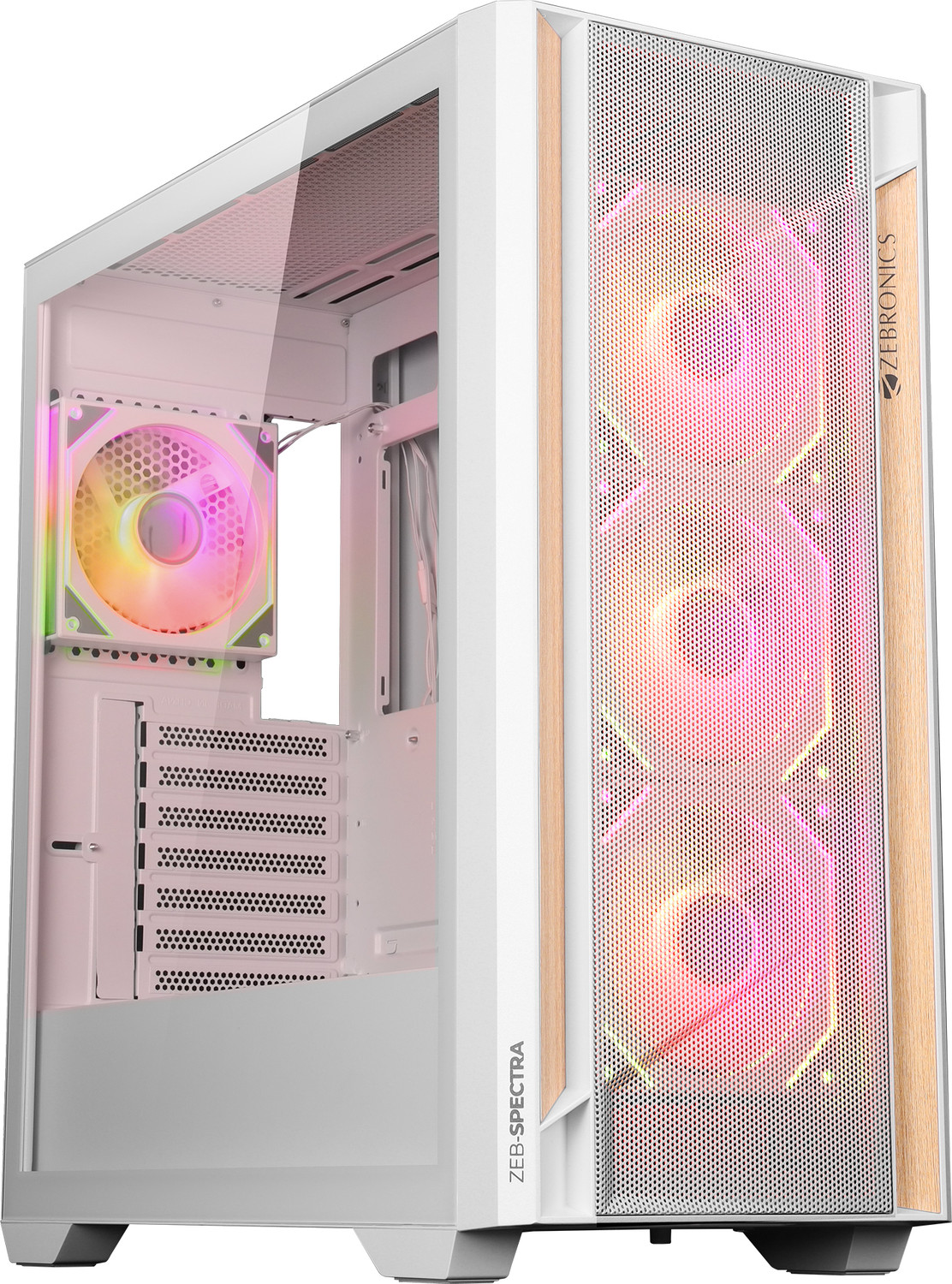 Image of artis NANO 3.0 SLIM ITX / Micro ATX Cabinet with USB 2.0 and USB 3.0 Ports Compatible with Computer (Black)