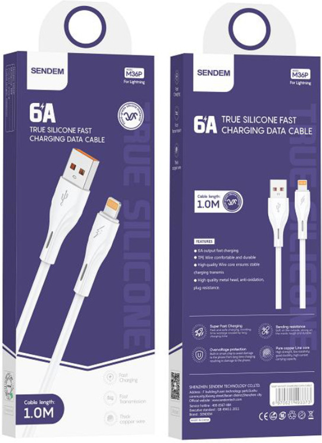 Image of powertronics Lightning Cable 1.2 m USB to Lightnning Cable 20W,[MFi Certified With 2 YEARS WARRANTY*] Fast Charger Cable USB Delivery Cord for IPH0NE 14 /13 /12 /11 /XS /XR /X /8 /Plus. (Compatible with iPhone, iPhone 7, iPhone 8 Plus, iPhone 11, iPhone 12, iPhone 13, iPhone 14, White, MicroUSB To Lightning)