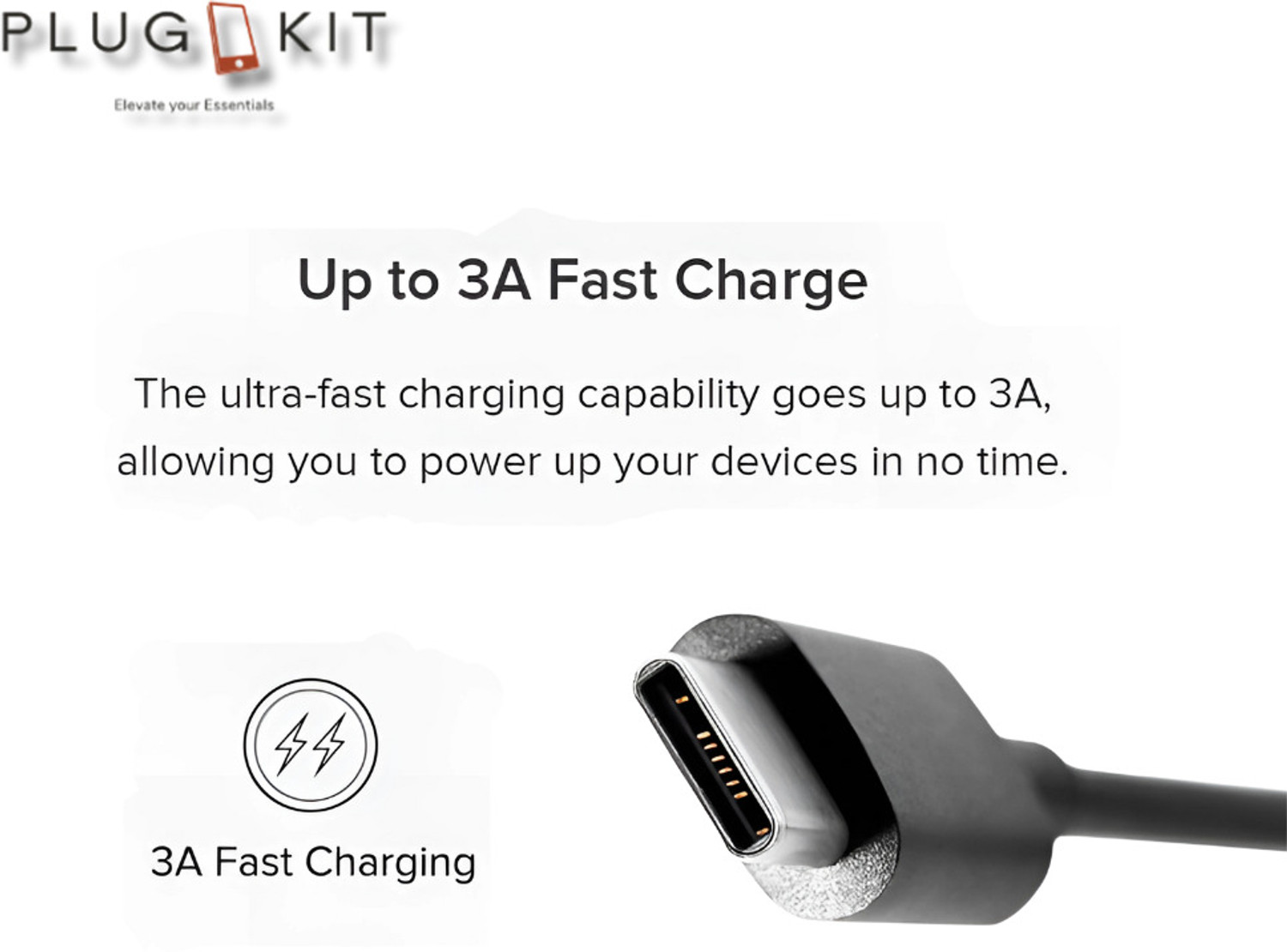 Image of REDMI Type C 1 m USB TYPE C FAST CHARGING CABLE (Compatible with ALL DEVICES, Black, USB Type A To USB Type C)