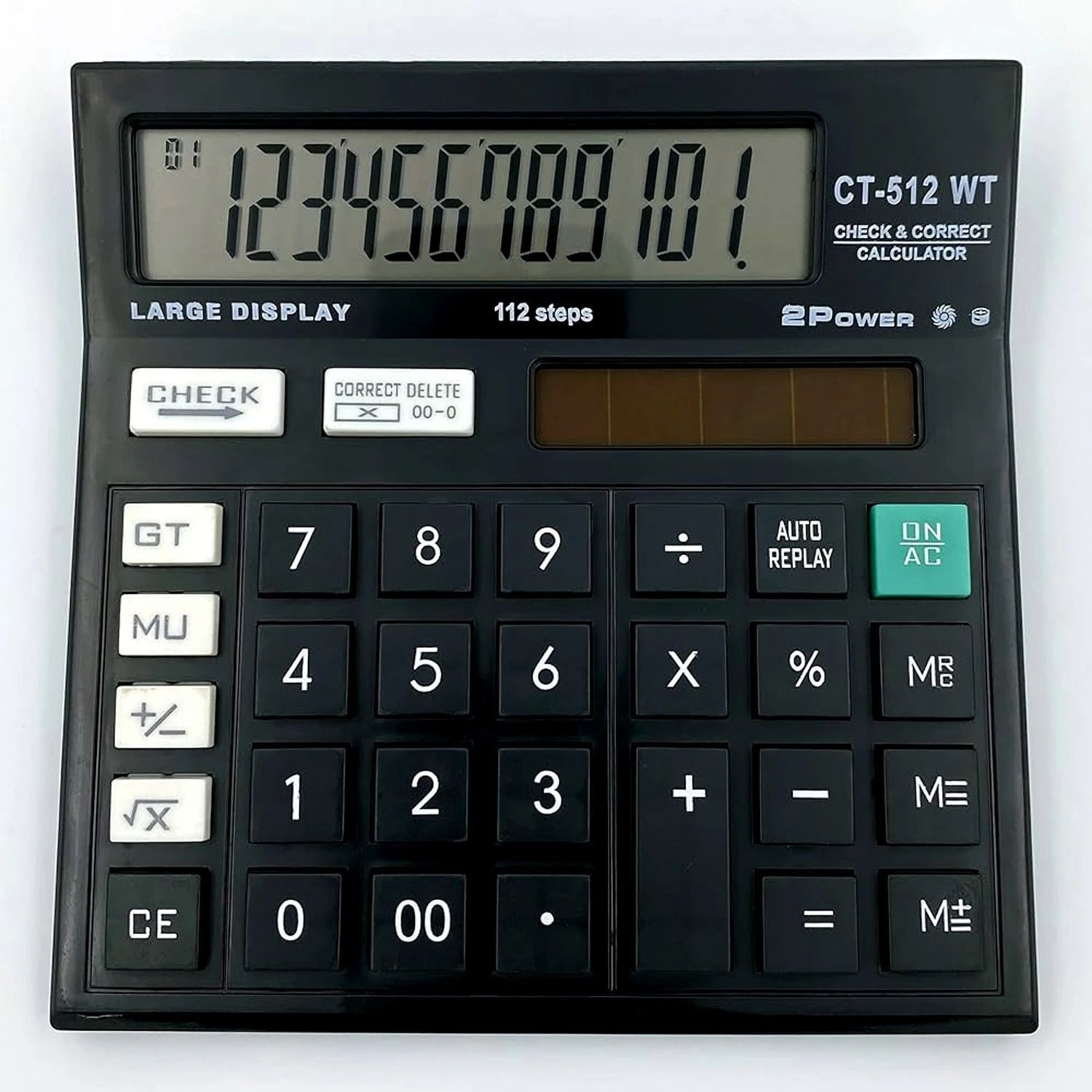 Image of MADHAV Casio MJ-12D 12 DIGIT Basic Calculator (12 Digit)