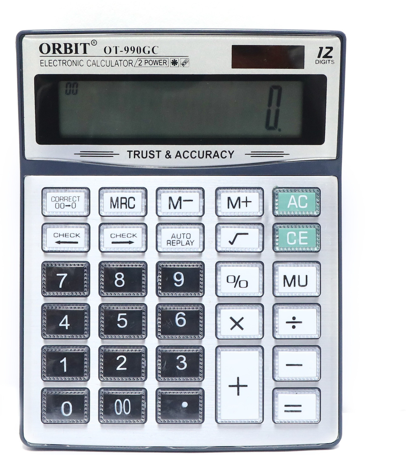 Image of MADHAV Casio MJ-12D 12 DIGIT Basic Calculator (12 Digit)