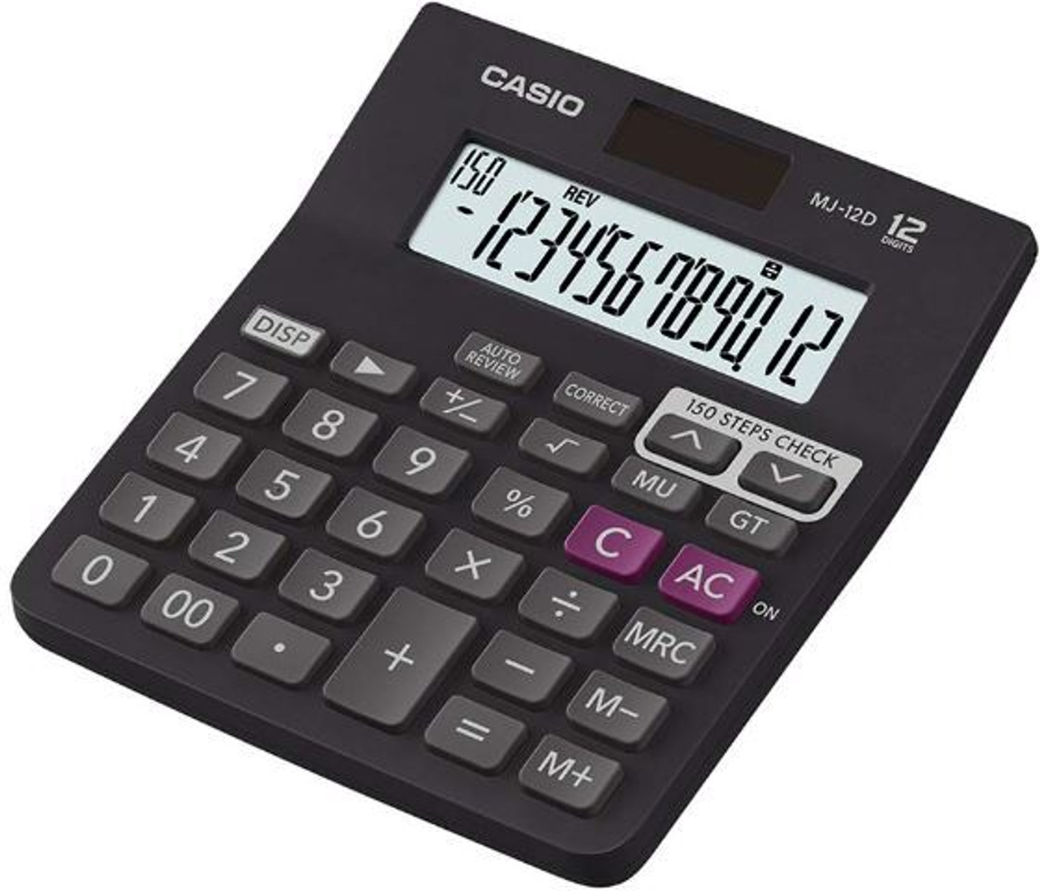 Image of MADHAV Casio MJ-12D 12 DIGIT Basic Calculator (12 Digit)
