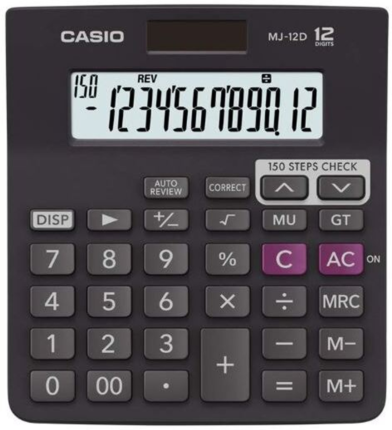 Image of MADHAV Casio MJ-12D 12 DIGIT Basic Calculator (12 Digit)