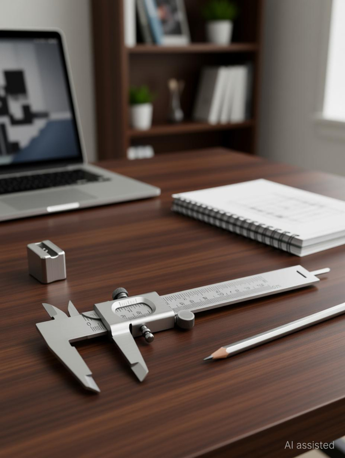 Image of BALRAMA 2pc Combo 125 mm Slide Wheel SS Vernier Caliper + 25 mm Micrometer Screw Gauge Mild Steel Chrome Plated Measurement for any Objects Inside, Outside and Depth Micrometer Caliper (0-125 mm)
