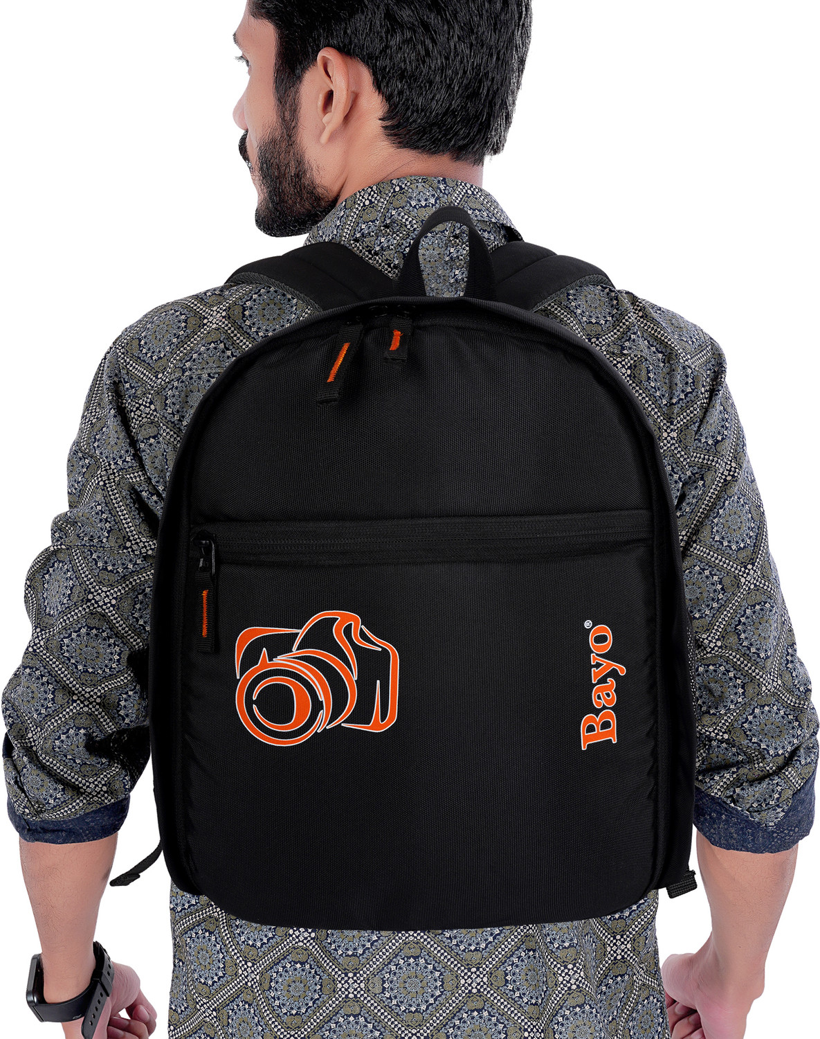 Image of bayo 25 Ltr 13x11 inches Heavy Quality DSLR /SLR Camera Lens Camera stand Shoulder Backpack Waterproof Camera Bag (Black)