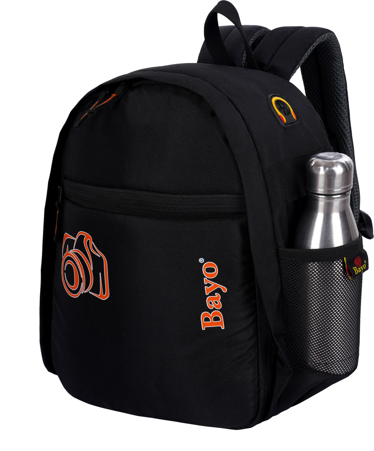 Image of bayo 25 Ltr 13x11 inches Heavy Quality DSLR /SLR Camera Lens Camera stand Shoulder Backpack Waterproof Camera Bag (Black)