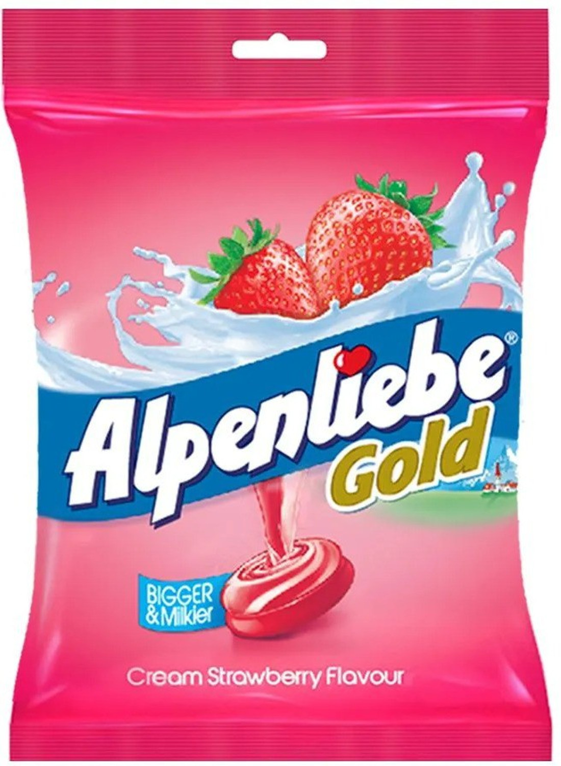 Image of Alpenliebe Juzt Strawberry Jelly Candy (380 g)
