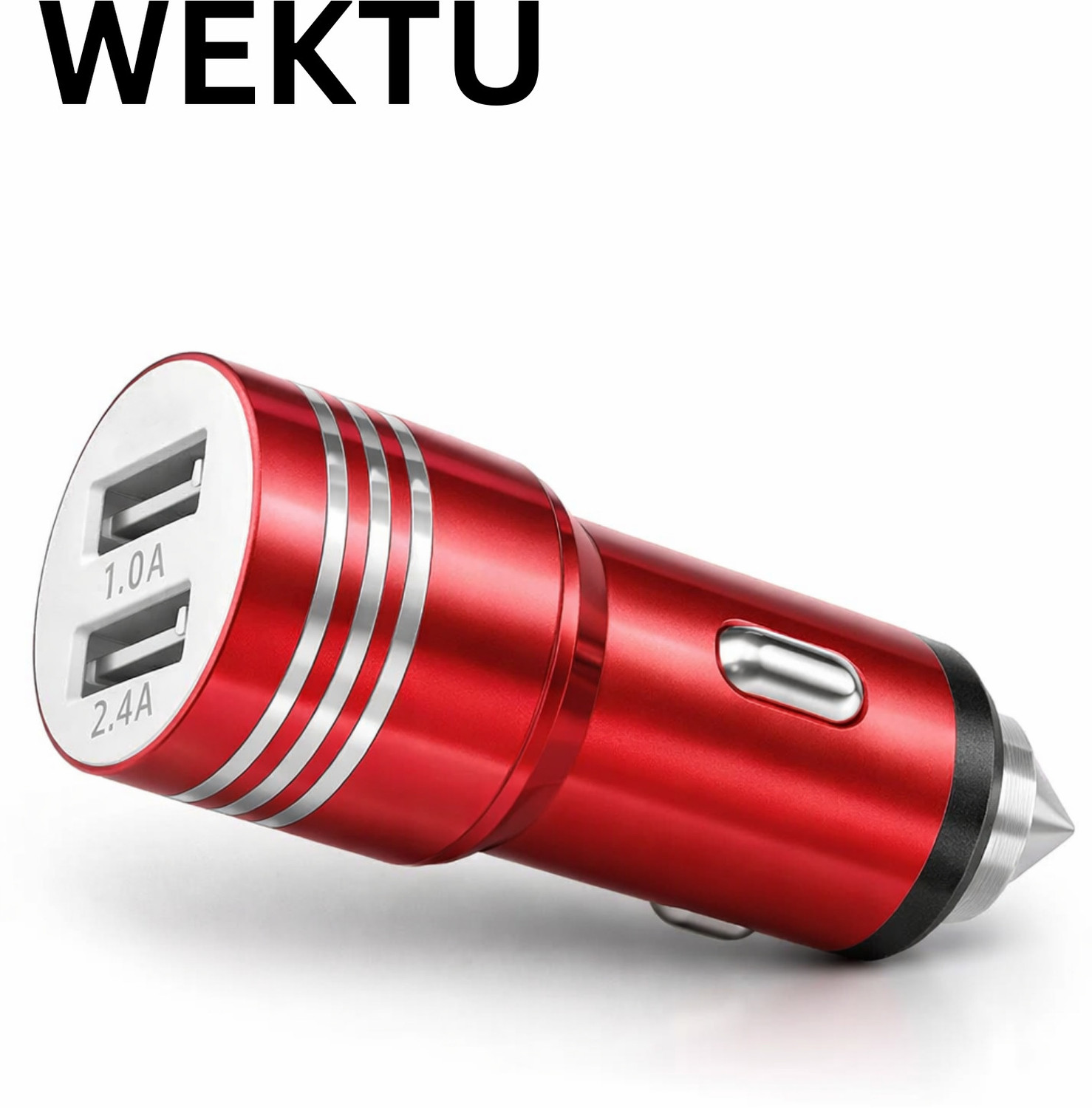Image of Oneness 4.8 Amp Qualcomm 3.0 Turbo Car Charger (Black, With USB Cable)