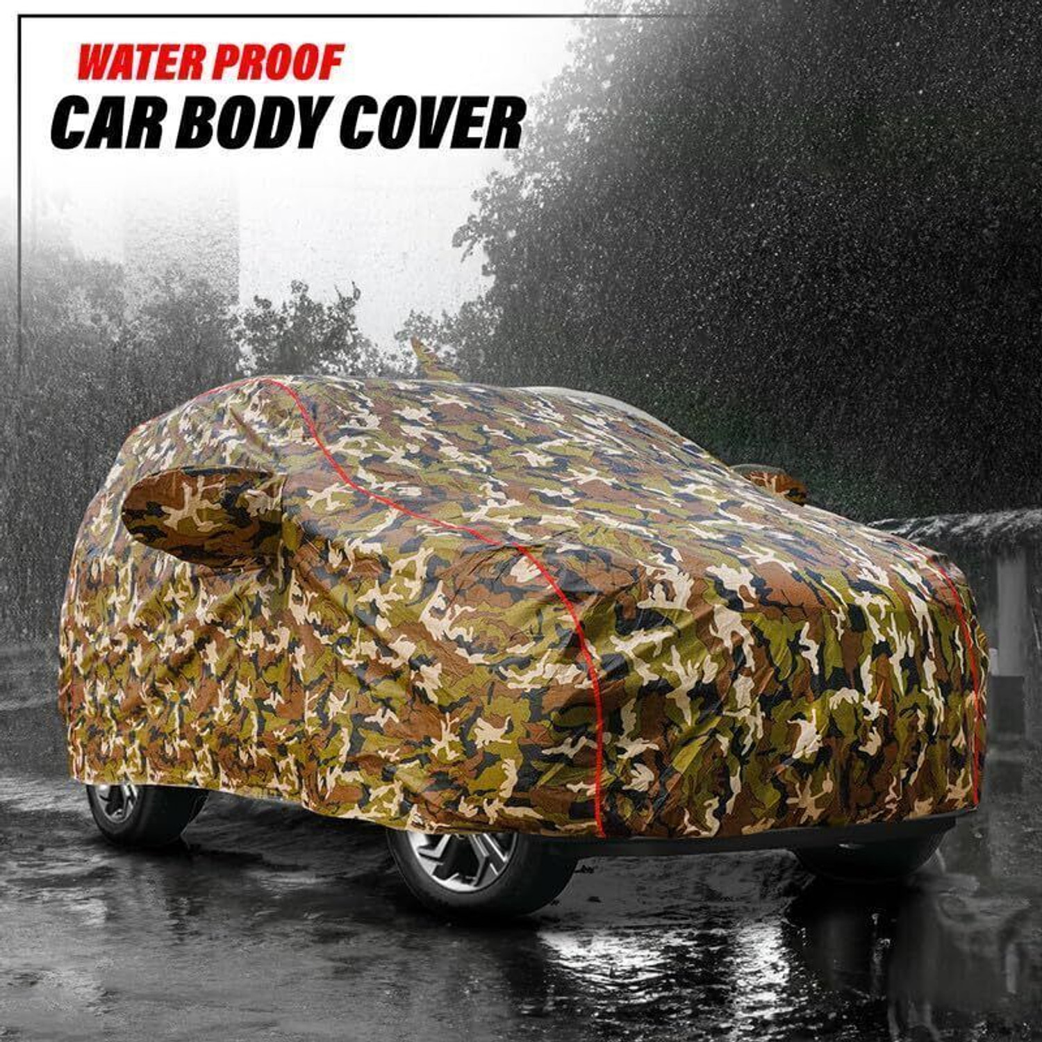 Image of TAXZONE Maruti, Maruti Suzuki Celerio, Celerio LDi, Celerio LXI, Celerio VXI, Celerio X Body Cover (Multicolor, For 2012, 2013, 2014, 2015, 2016, 2017, 2018, 2019, 2020, 2021, 2022, 2023, 2024, 2025 Models)