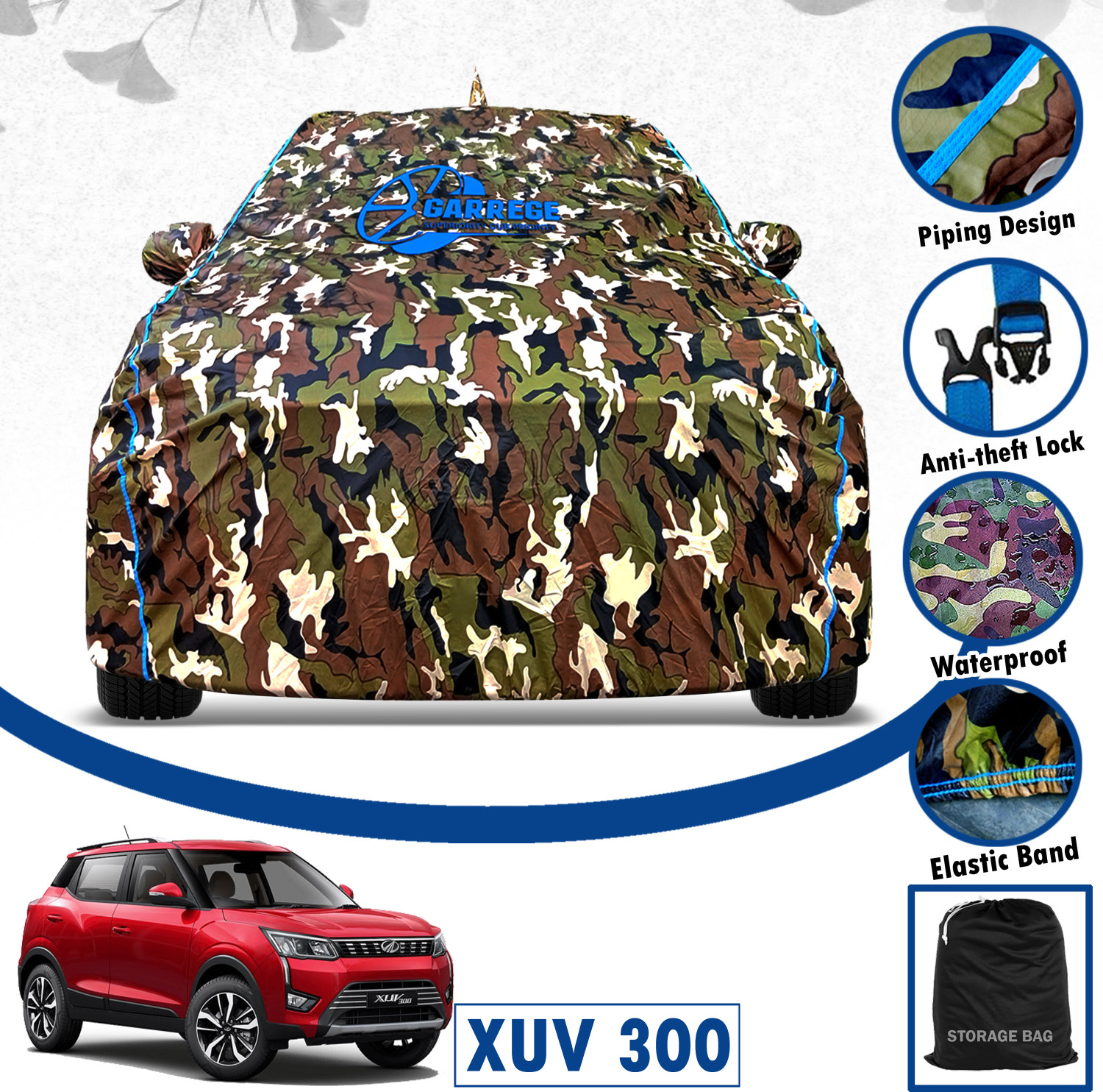Image of TAXZONE Maruti, Maruti Suzuki Celerio, Celerio LDi, Celerio LXI, Celerio VXI, Celerio X Body Cover (Multicolor, For 2012, 2013, 2014, 2015, 2016, 2017, 2018, 2019, 2020, 2021, 2022, 2023, 2024, 2025 Models)
