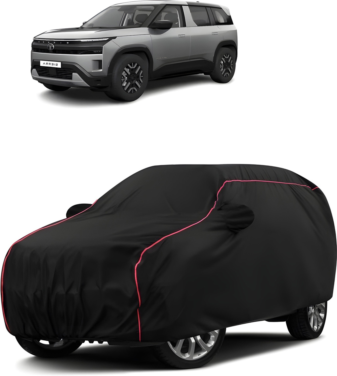 Image of FBC HUB Tata Sierra Body Cover (Silver)