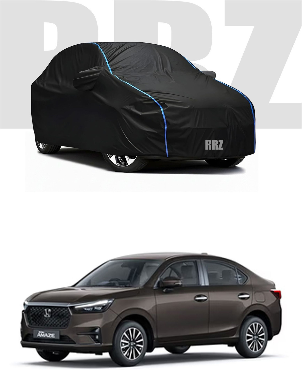 Image of DRINAY Honda Amaze Body Cover (Blue)