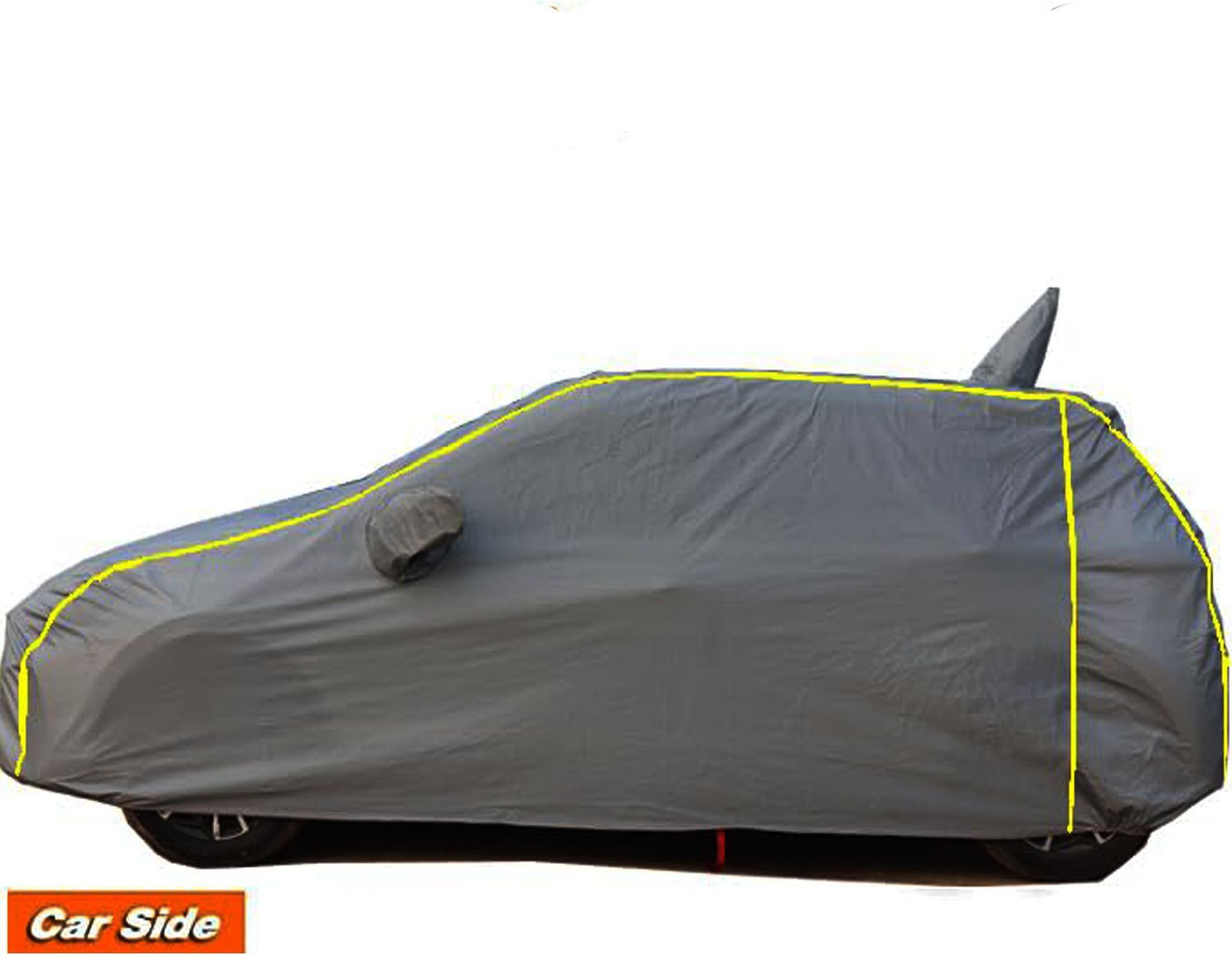 Image of TAXZONE Maruti, Maruti Suzuki Ignis, Ignis 1.2 Sigma, Ignis 1.3 Zeta, Ignis 1.3 Delta, Ignis 1.3 Alpha Body Cover (Grey, For 2020, 2021, 2022, 2023, 2024, 2025 Models)