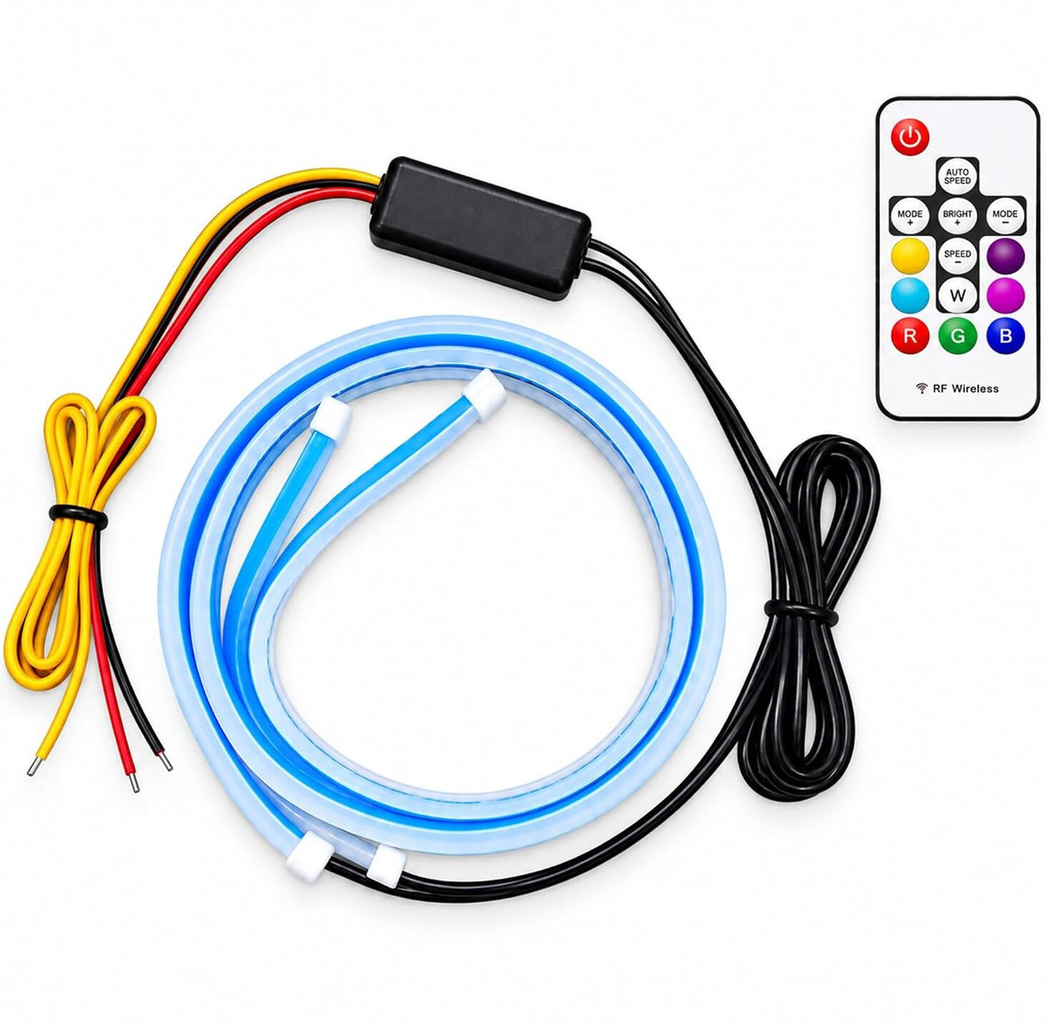 Ramanta 60 CM Flexible RGB LED Drum Light - Image 1