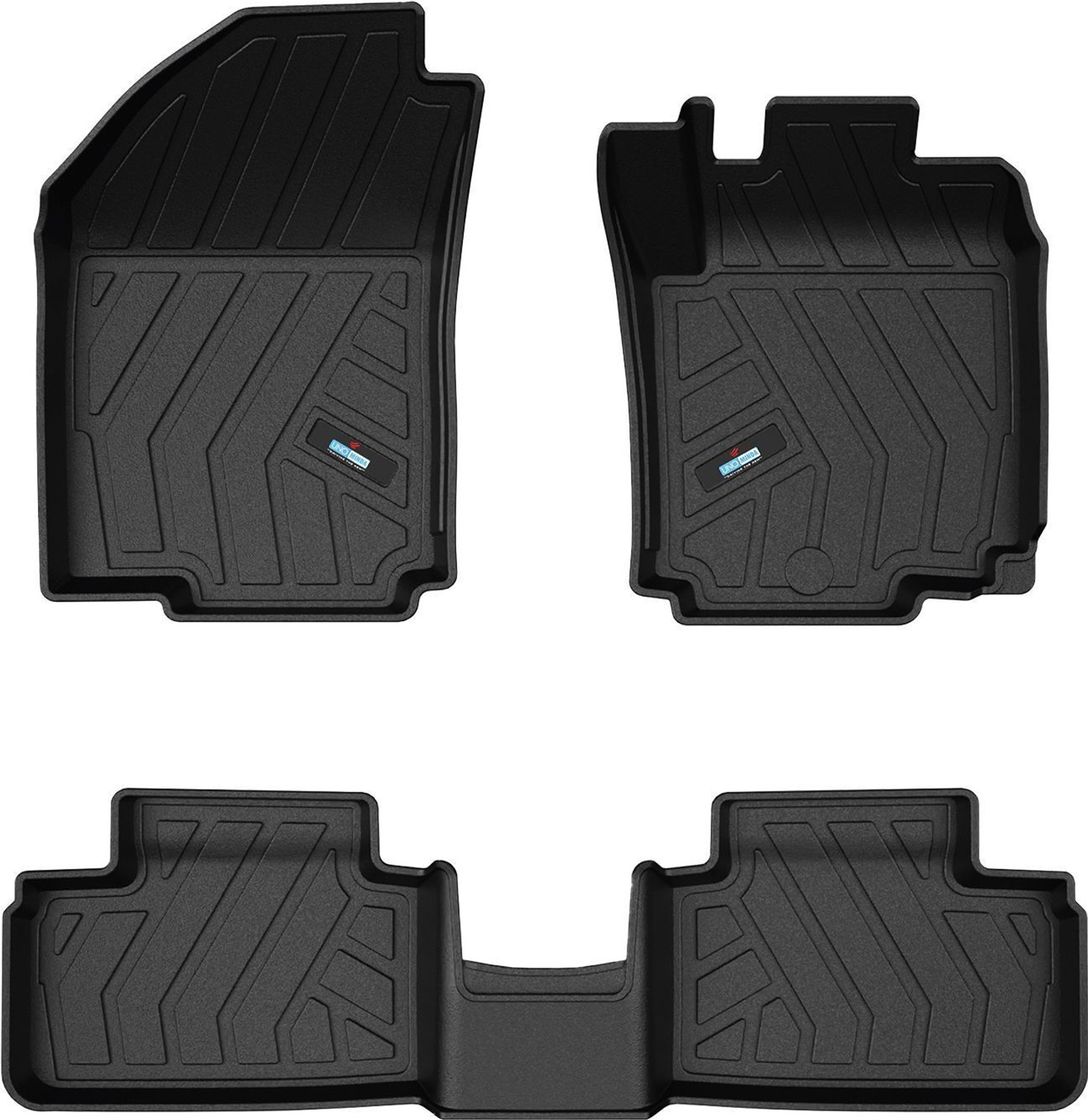 Image of Footsace Leather 7D Mat For Maruti Suzuki Ignis (Silver)