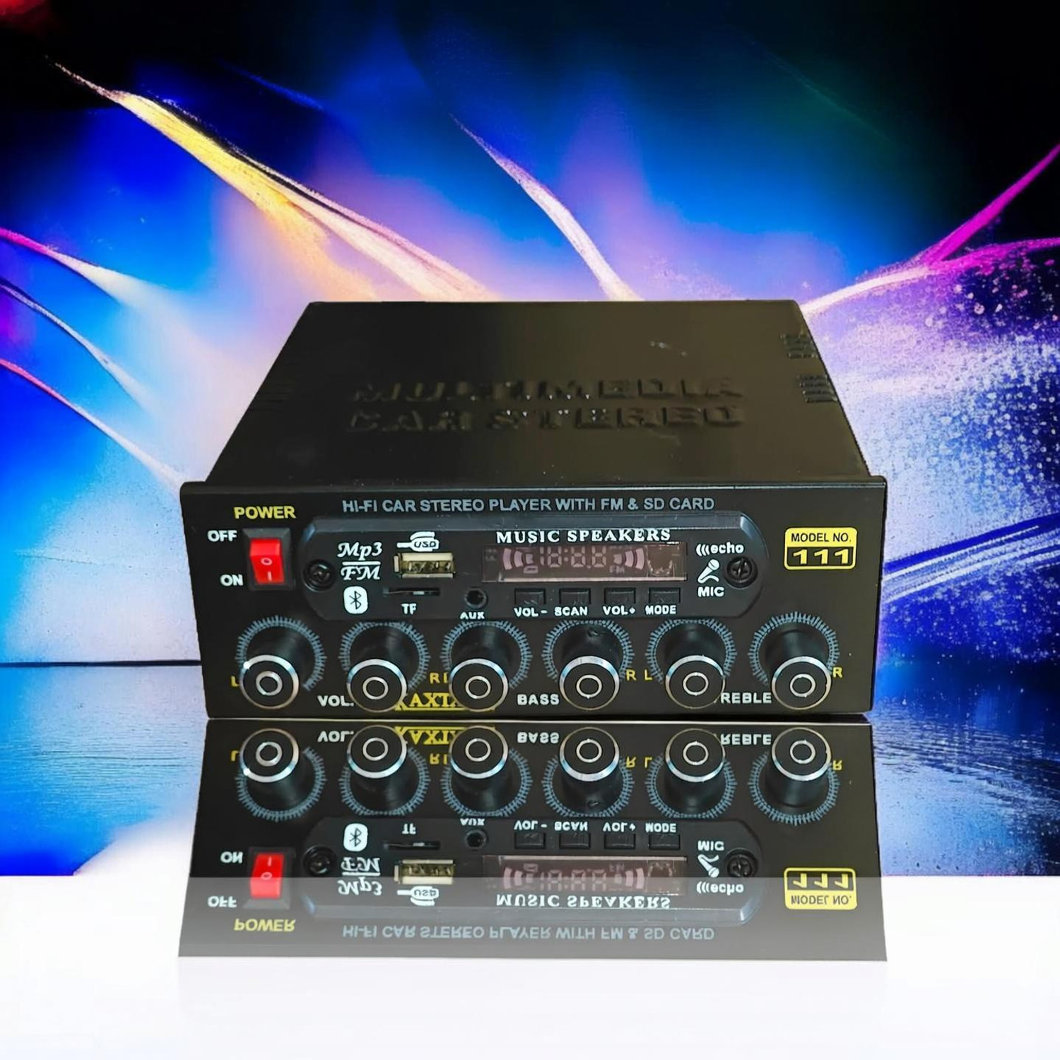 solomax METAL Audio DJ REMIX Car Stereo - Image 3