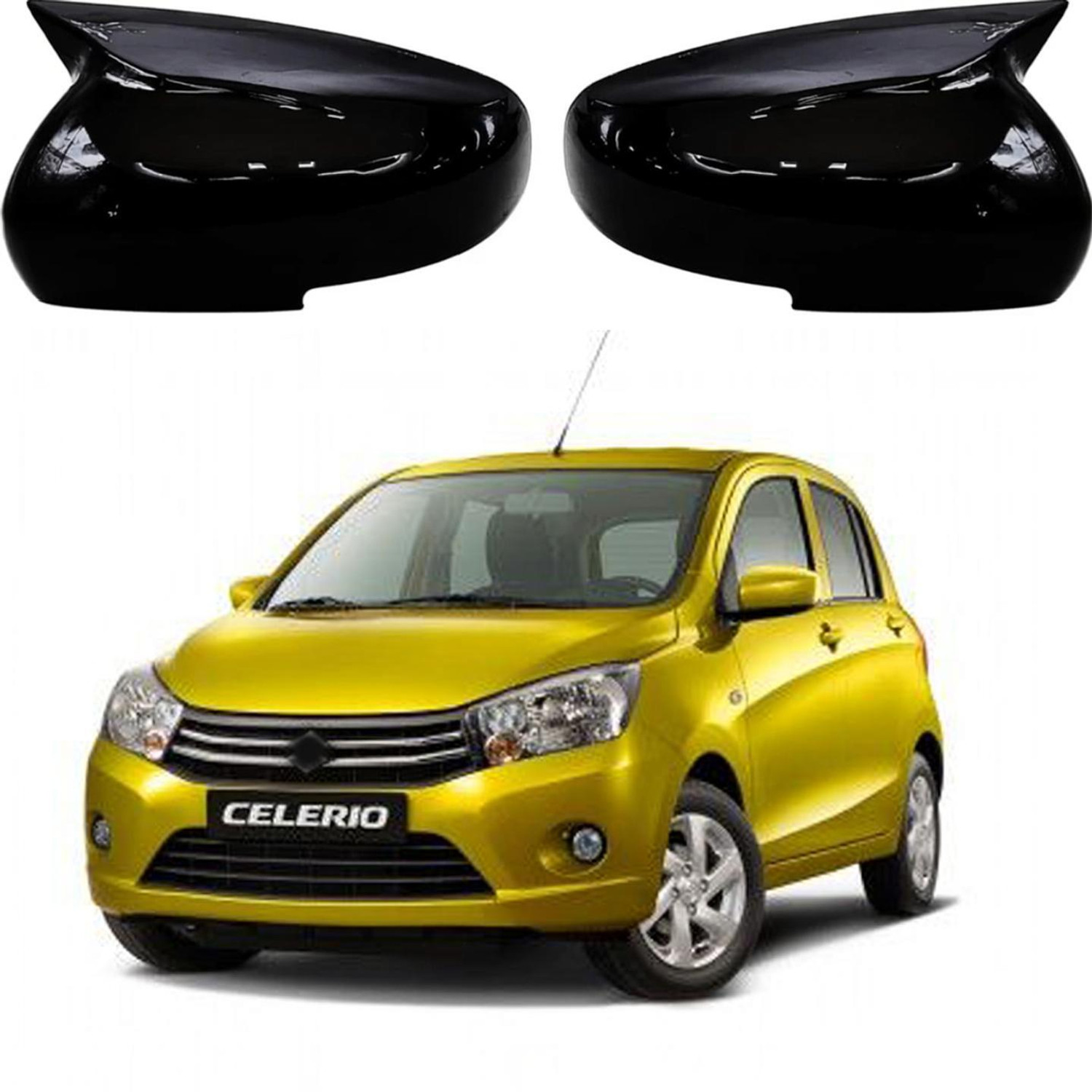 ShopVibe Batman Style Car Mirror Cover for Celerio - Image 5