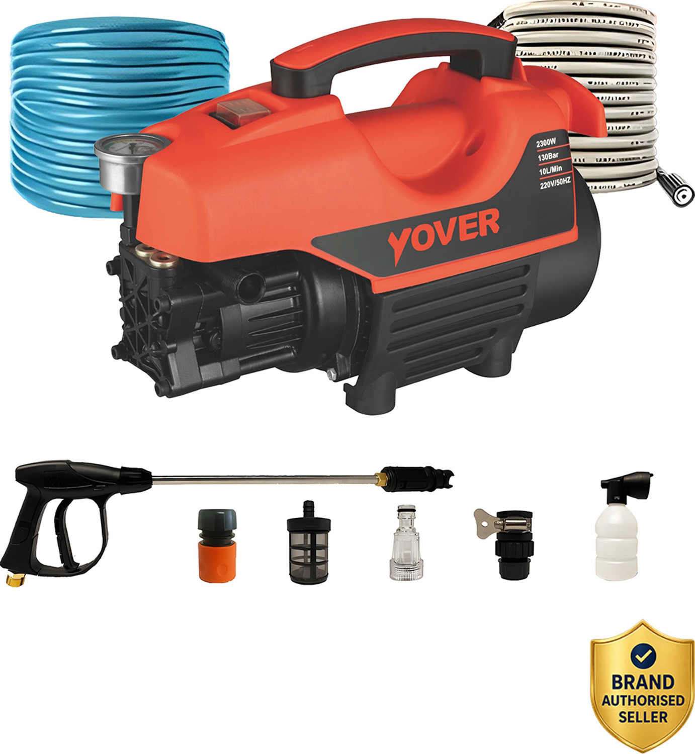 Image of SUNICE Car Pressure washer Bike & House Cleaning, 80 W portable & Auto-Cut Function Spray Gun