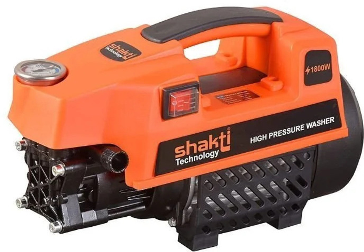 Image of SHIV SHAKTI GARAGE EQUIPMENTS Portable Electric High-Pressure Washer for Car, Bike, Home & Garden Cleaning Pressure Washer