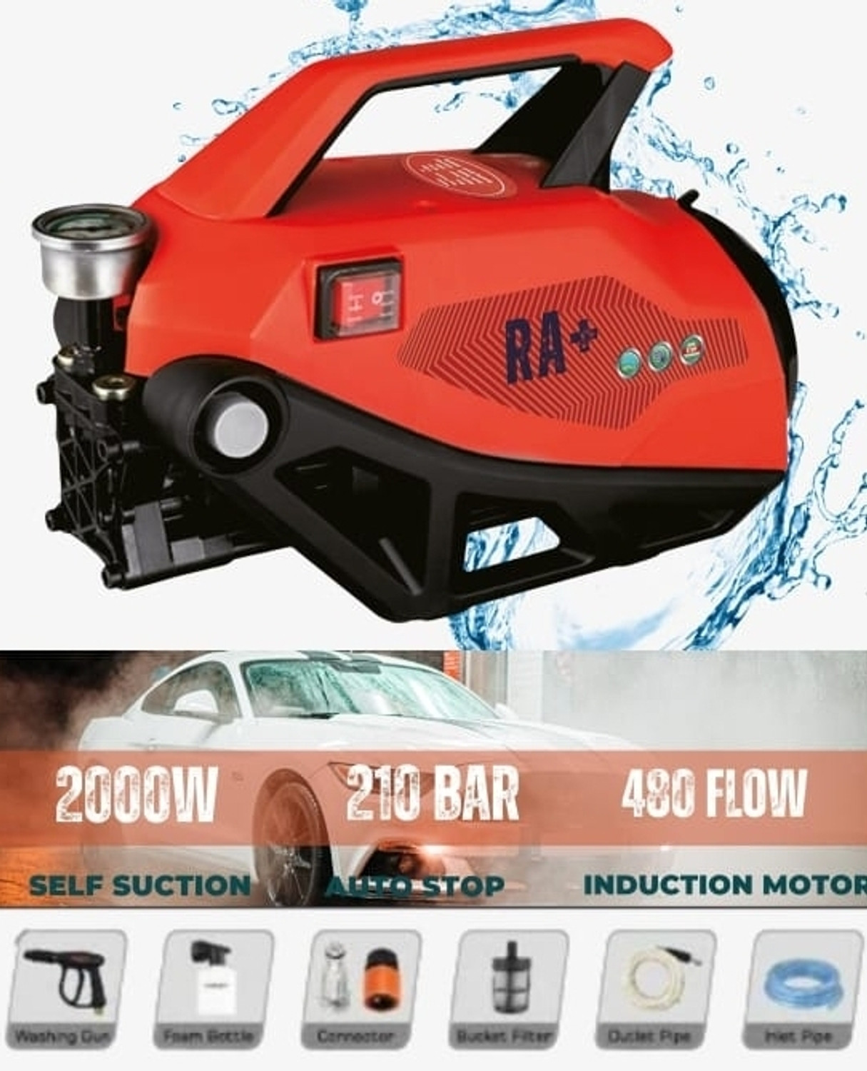 Image of Keyonturbo R7 Pressure Washer