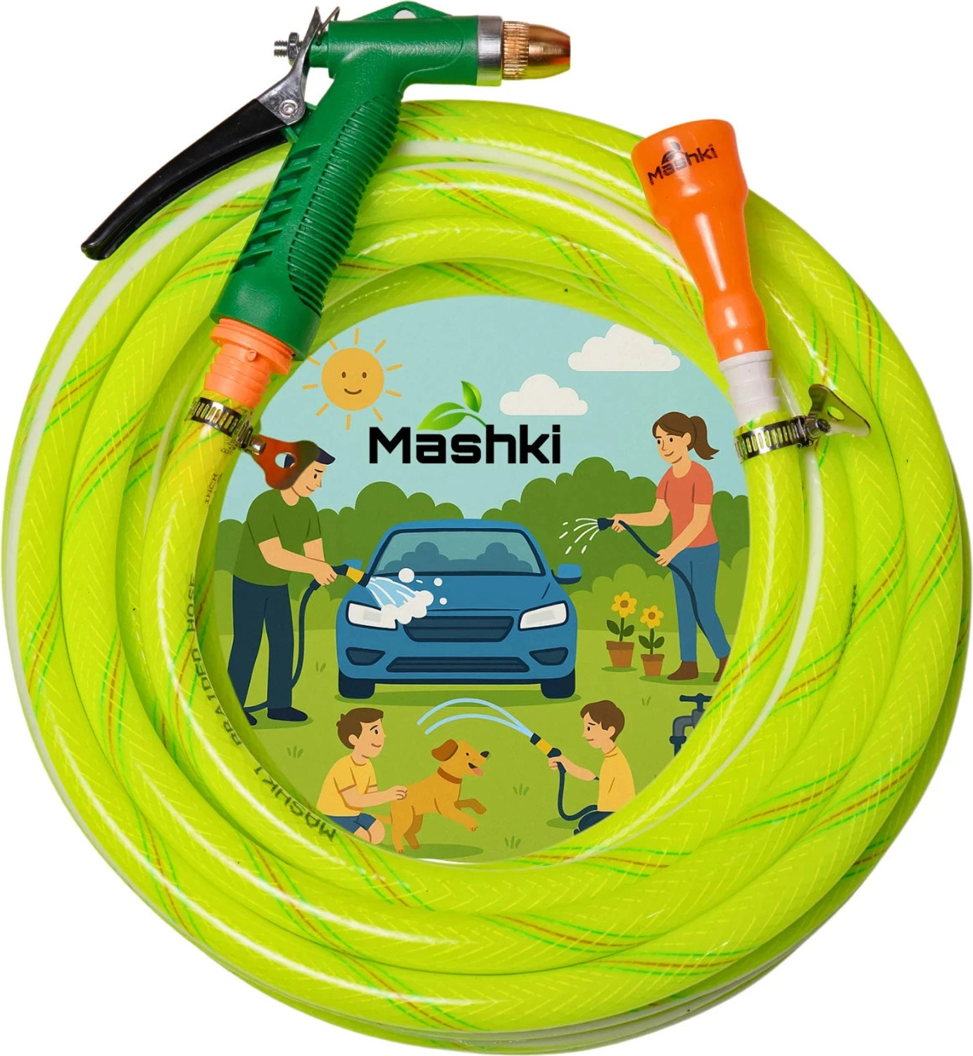 Image of JALHAR Double Battery Car Washer for Cleaning & Bike Washing Pressure Washer Pressure Washer