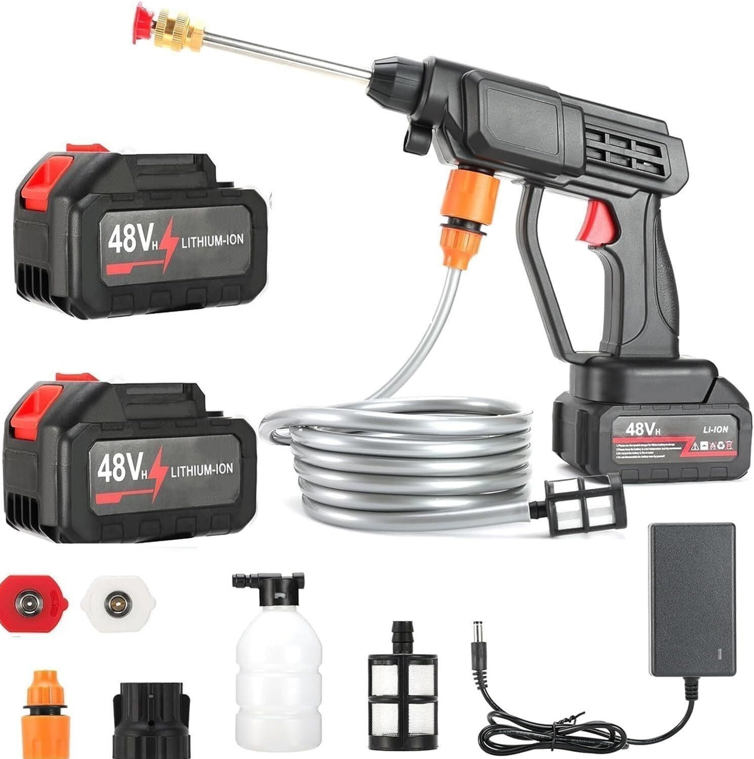 Image of Rlstore Electric Water Portable Highspread Water Gun MultiPurpose Pressure Washer Pressure Washer