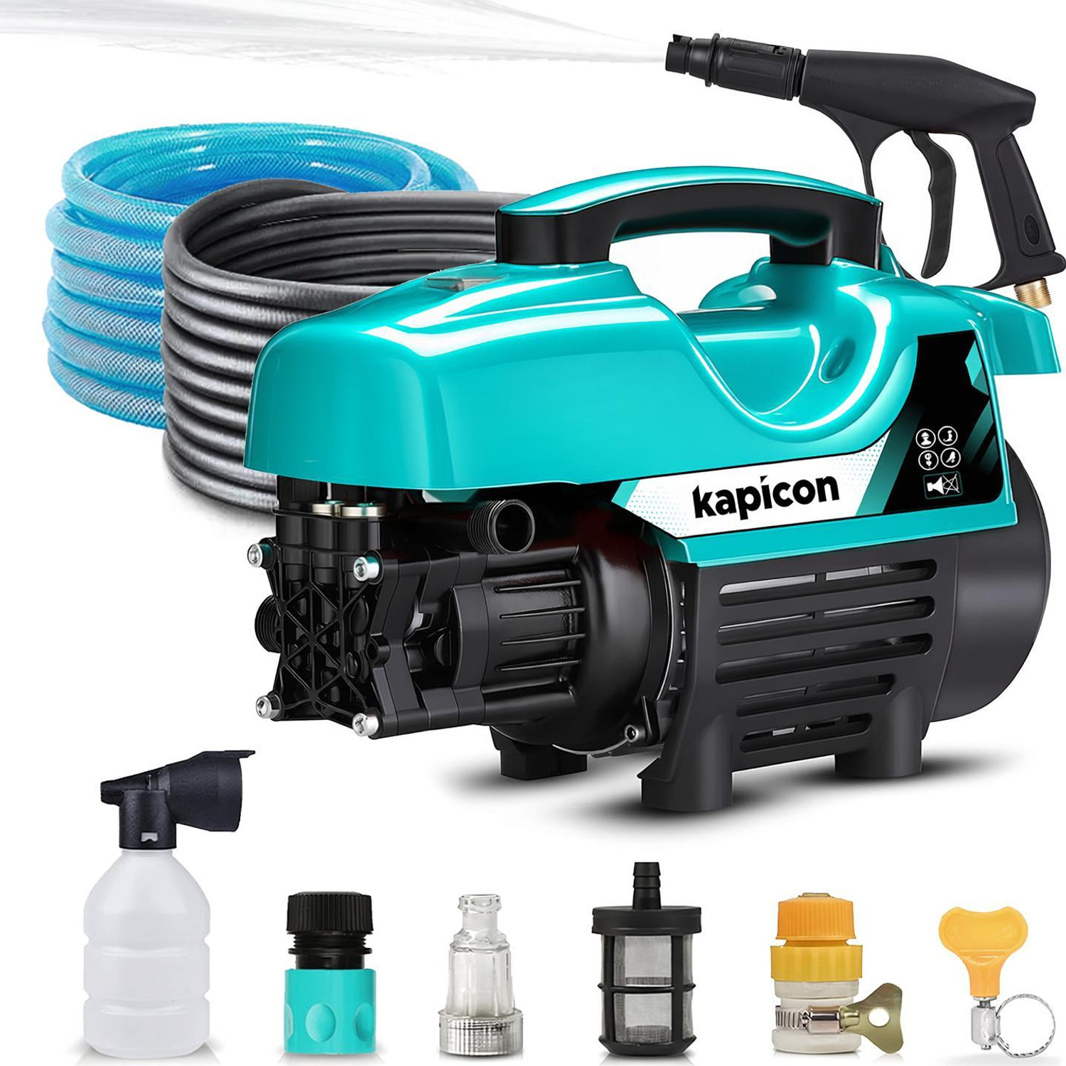 kapicon KP-5 1800W 120 Bar 6L/Min High Pressure Washer - Image 6