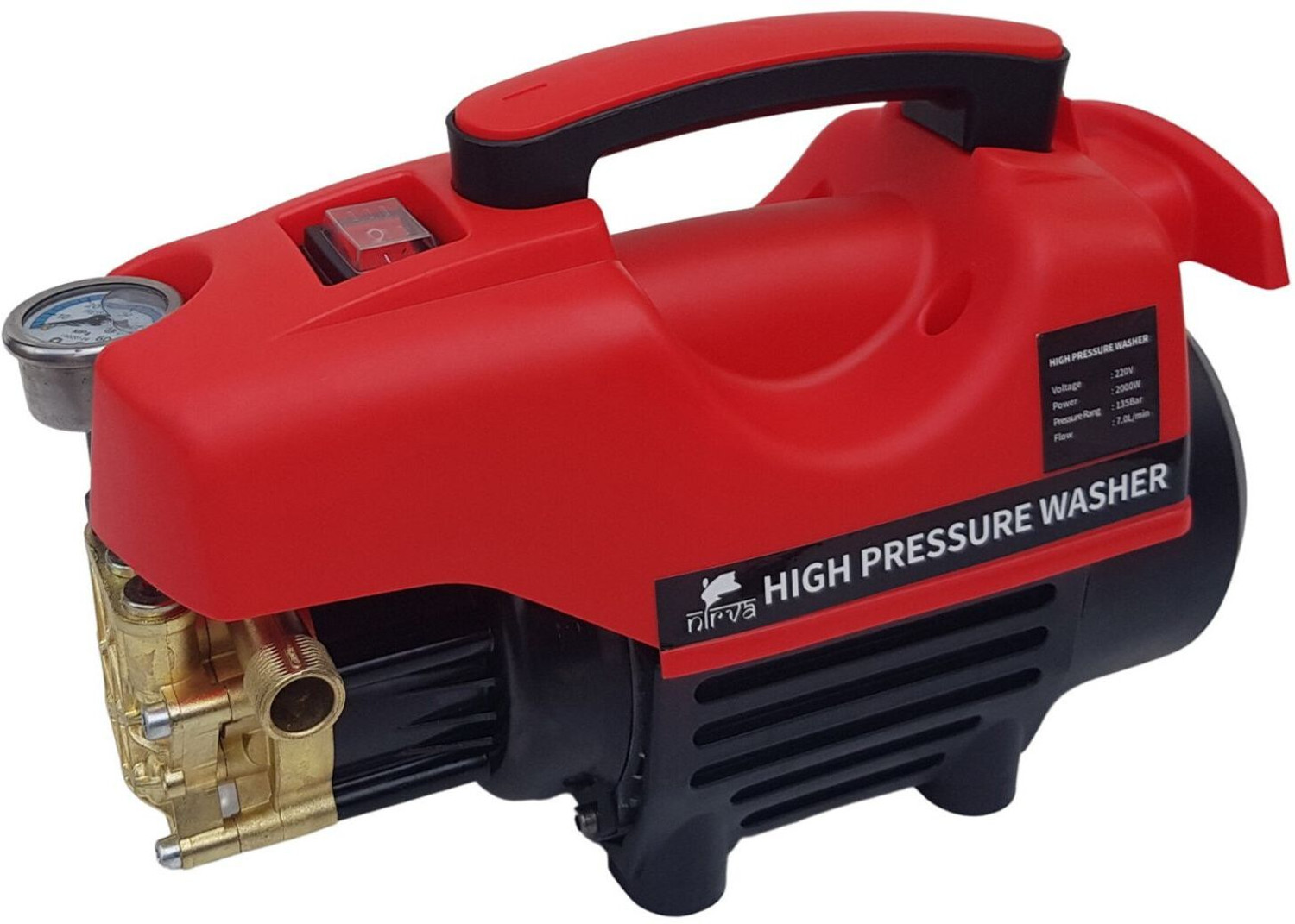 Image of SUNICE Car Pressure washer Bike & House Cleaning, 80 W portable & Auto-Cut Function Spray Gun
