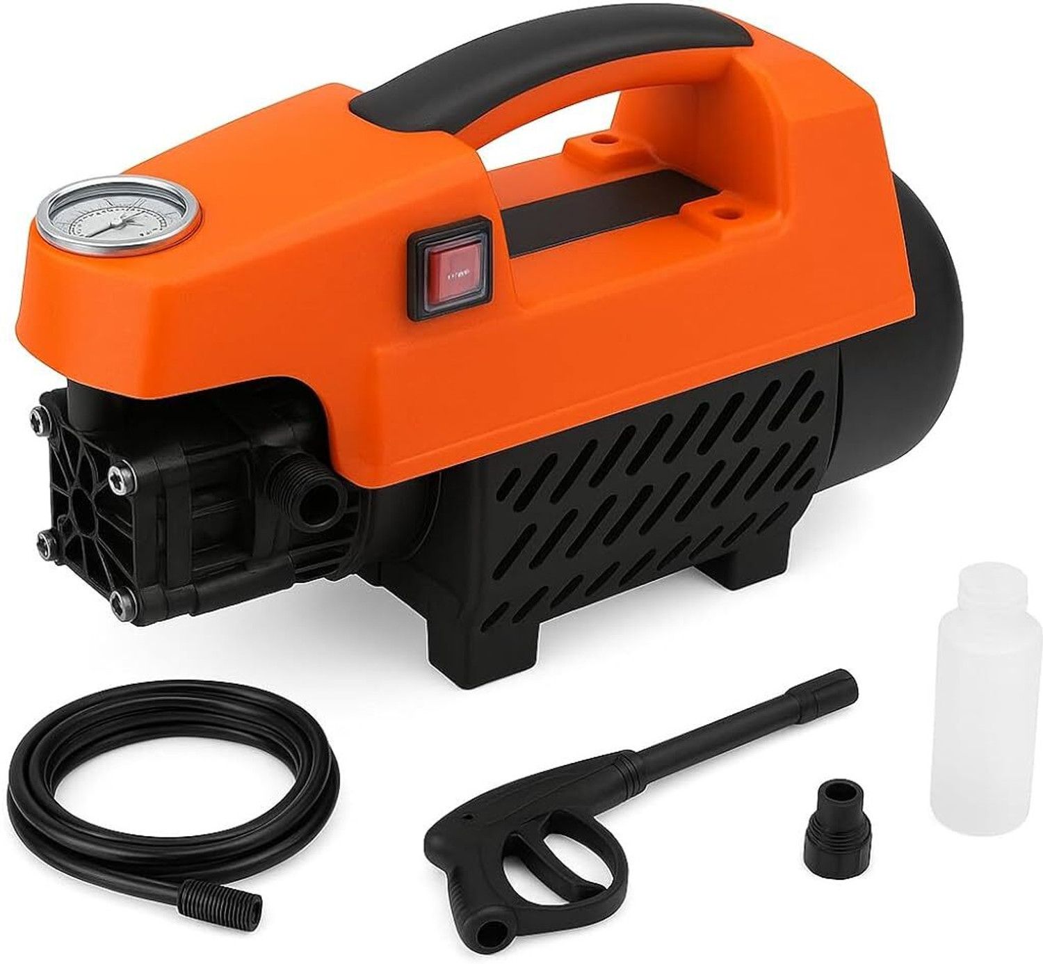Image of SHIV SHAKTI GARAGE EQUIPMENTS Portable Electric High-Pressure Washer for Car, Bike, Home & Garden Cleaning Pressure Washer