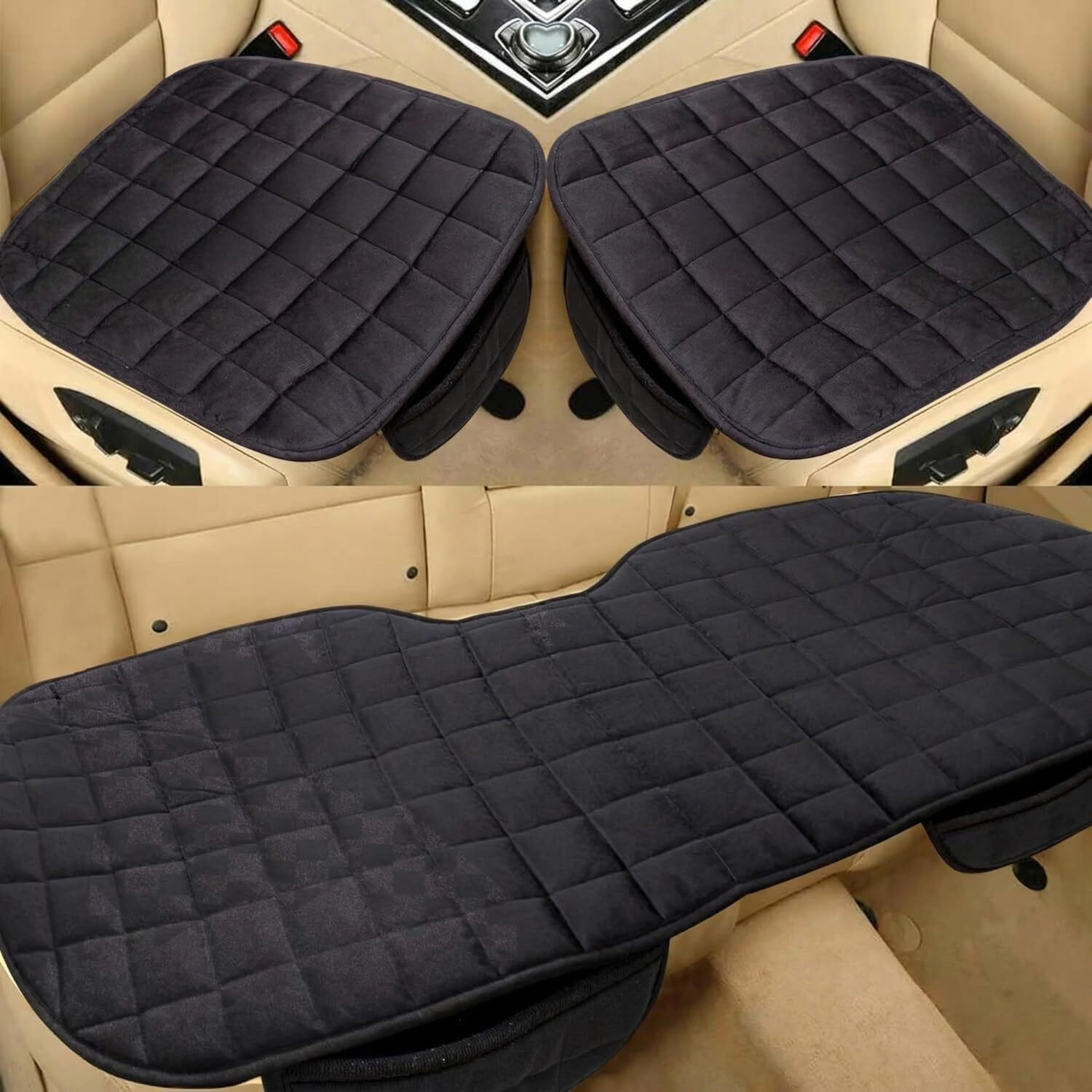SUNNIFA Velvet Car Seat Cover Universal - Image 1