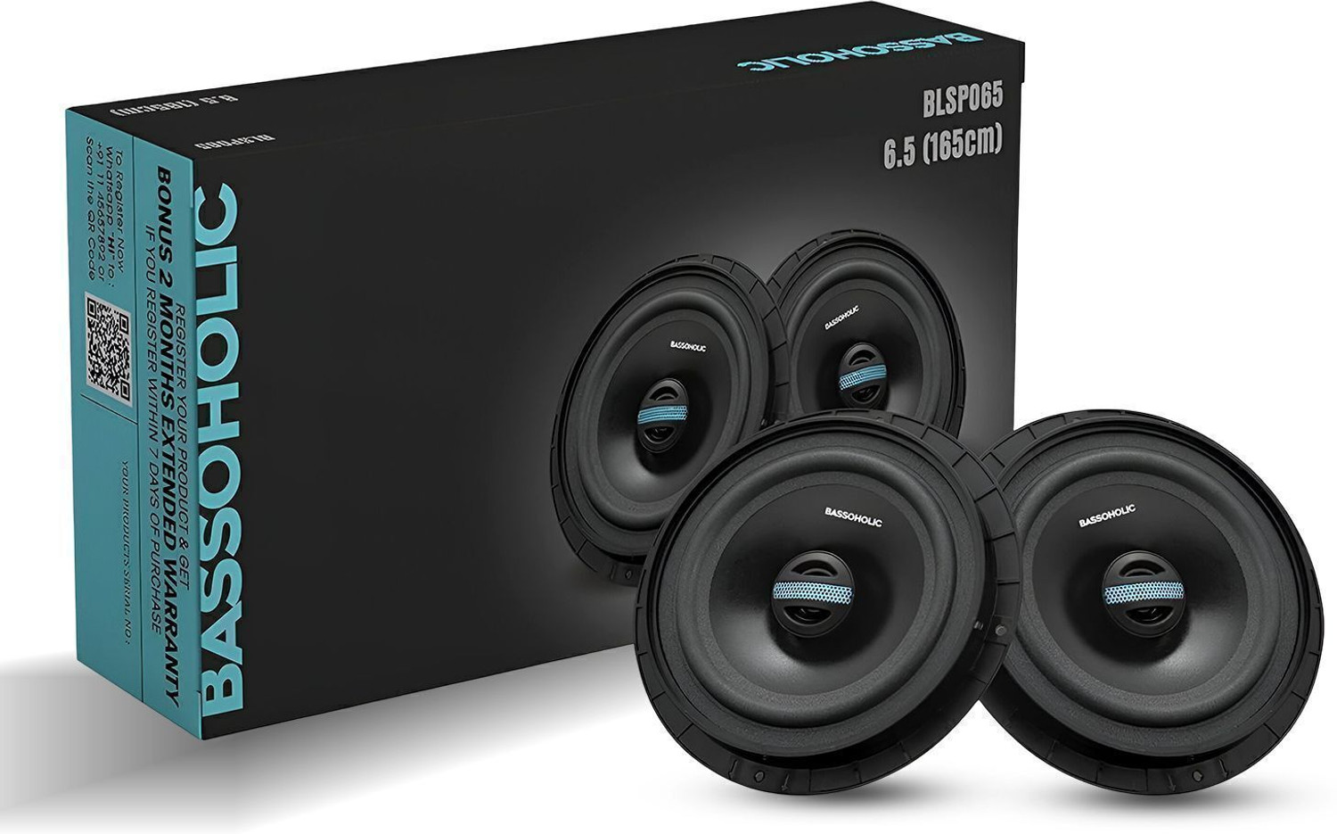 Image of Bravo 6 inch Two Way AS-1627 Coaxial Car Speaker (350 W)