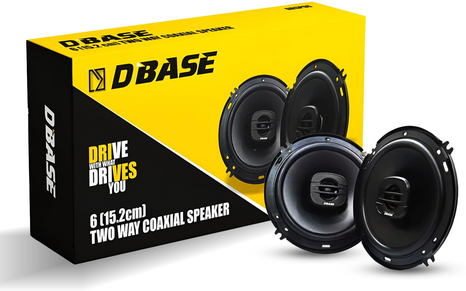 Image of Bravo 6 inch Two Way AS-1627 Coaxial Car Speaker (350 W)