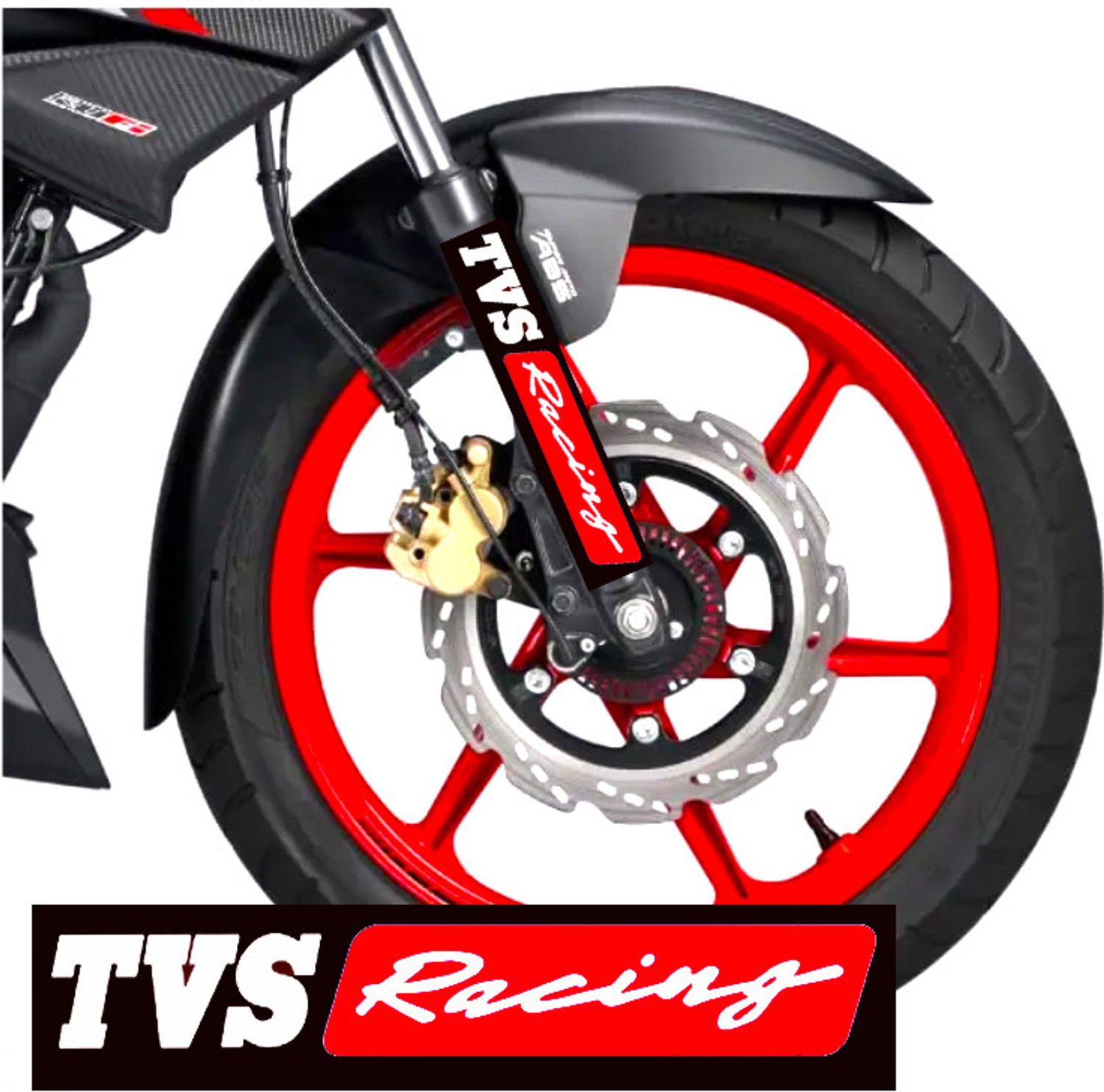 Image of mamata auto grafix Sticker & Decal for Car & Bike (Red)