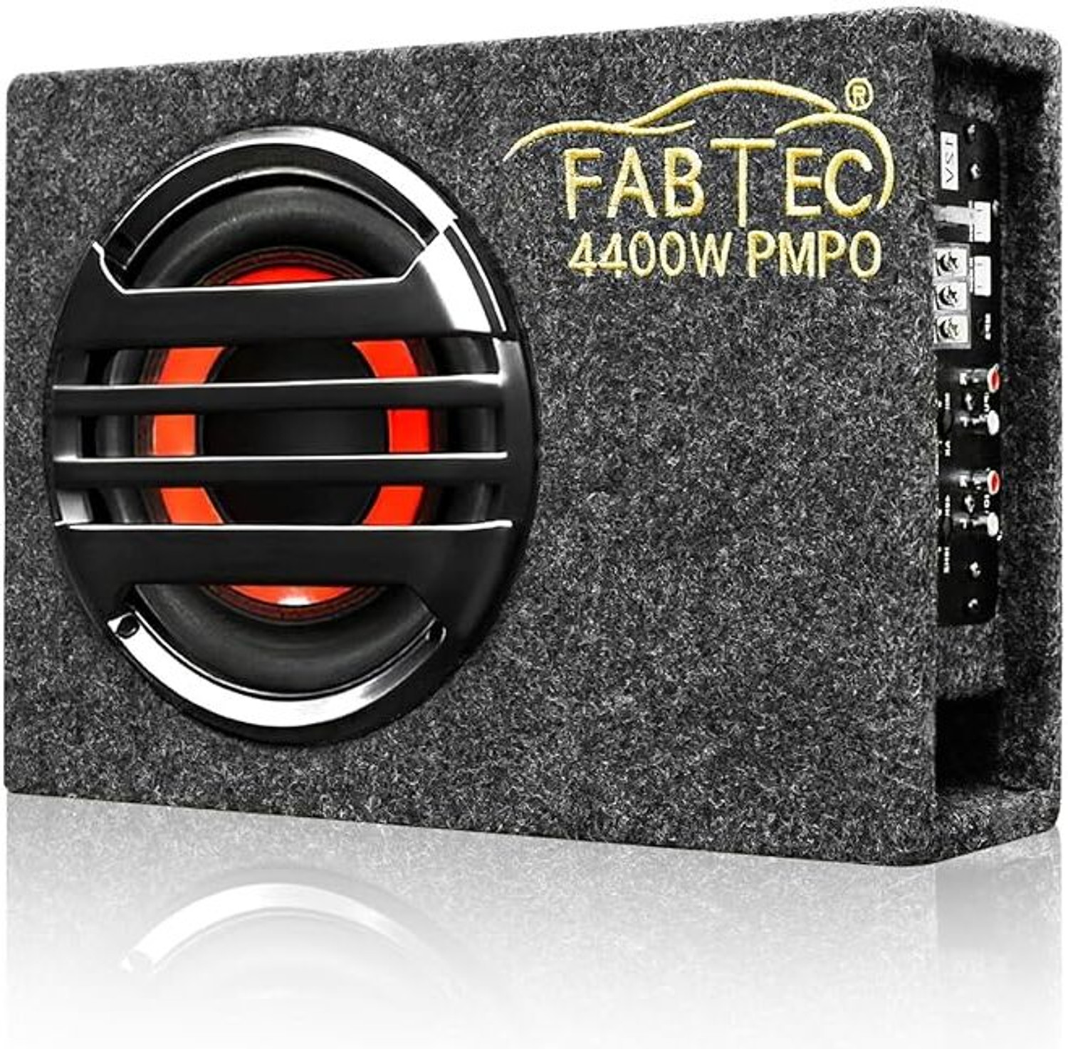 Image of TOYOTONE 6INCH inch HI-FI Subwoofer | Waterproof Coated Cone | 8 Ohms | Long Strokers | Rubber Edge| Y35 90*17 MM Magnet | 60 Watt ,(Subwoofer with 1 Tweeters) Subwoofer (Passive , RMS Power: 60 W)