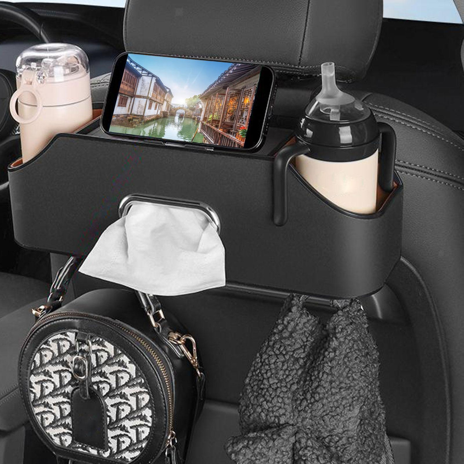 Image of AGI Car Under Seat Storage (Black)