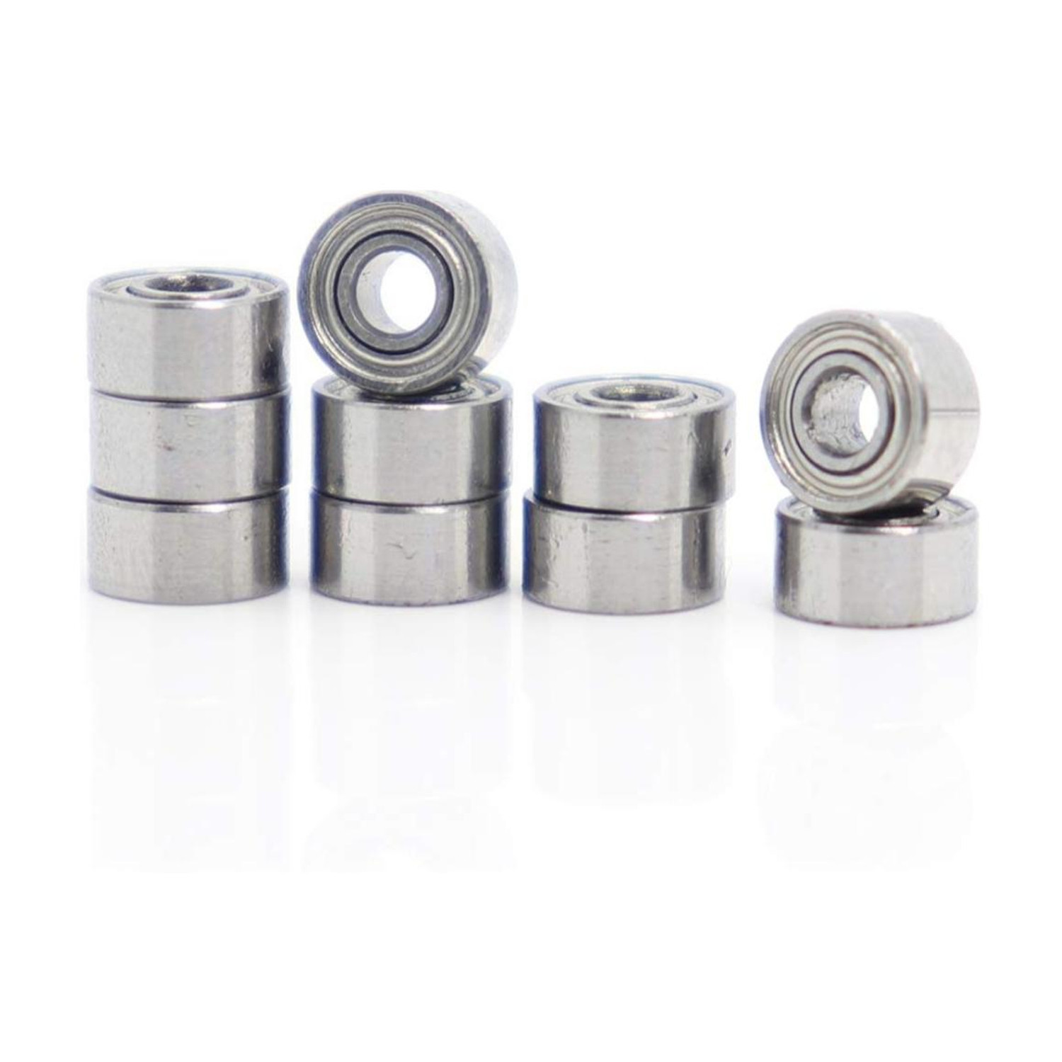 Image of ZMB 624 zz Pack of 5 Pieces ID-4MM | OD-13MM | Width-5mm Miniature Ball Bearing Wheel Bearing