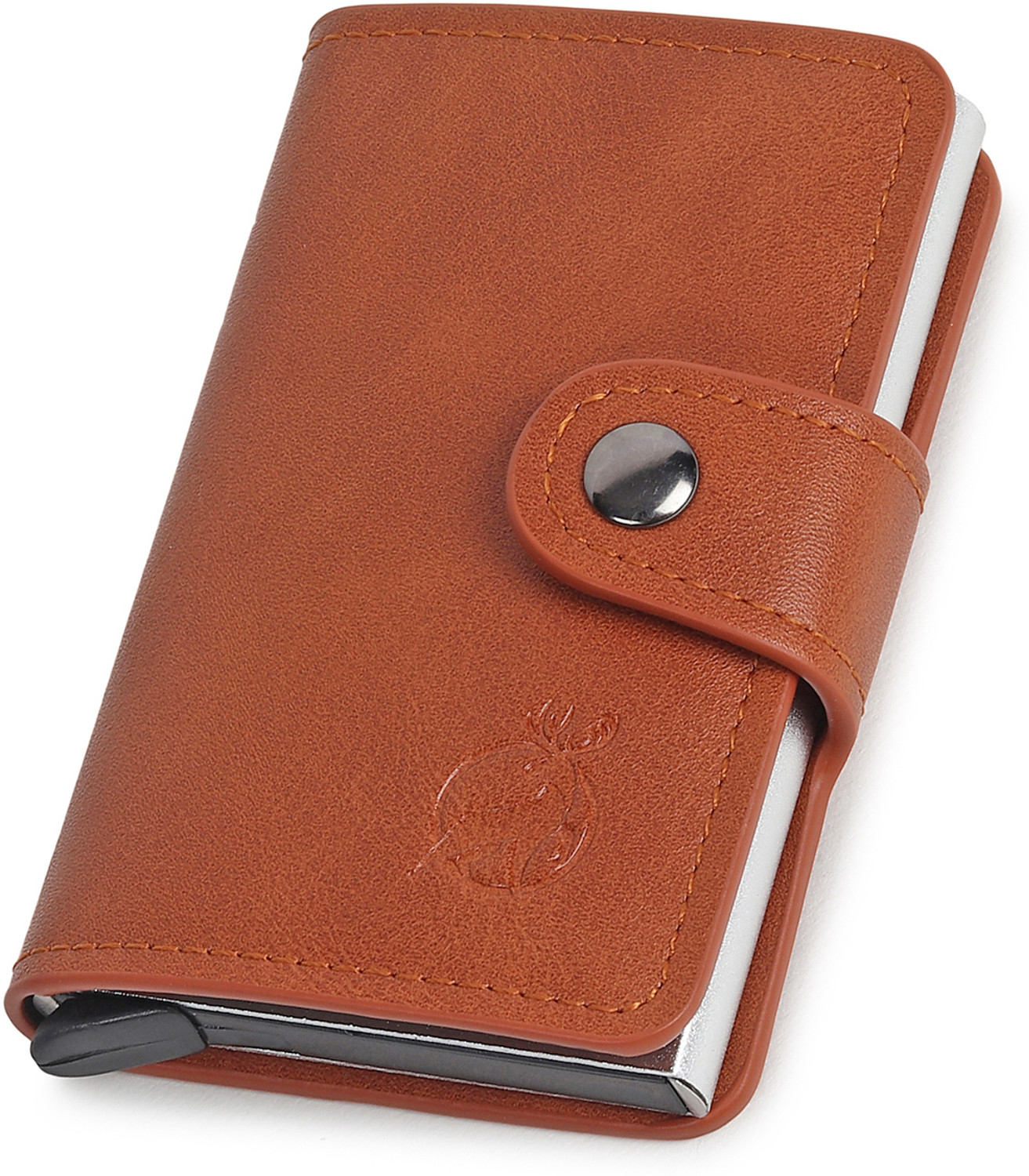 Image of KILLER Men Casual, Formal Black Artificial Leather RFID Card Holder (11 Card Slots)