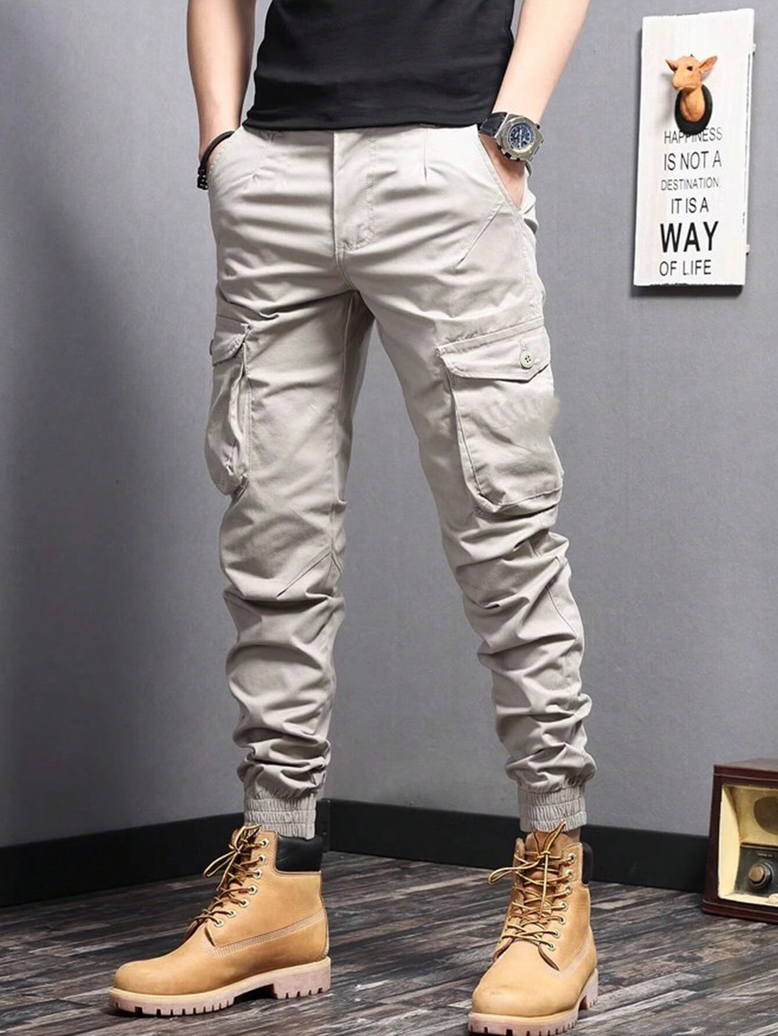 Plus91 Men Cargos - Image 6
