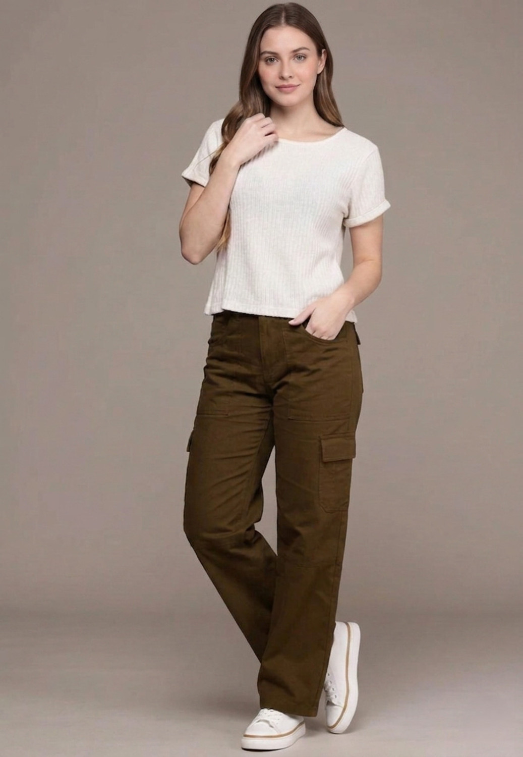 Image of CLOTHCOTTAGE Women Cargos