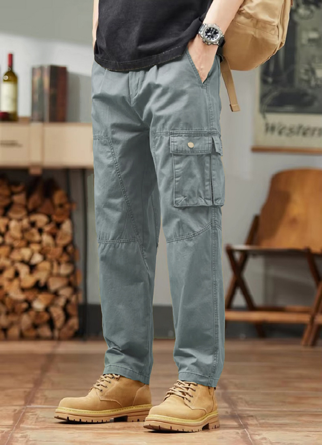 POSHAX Men Cargos - Image 1