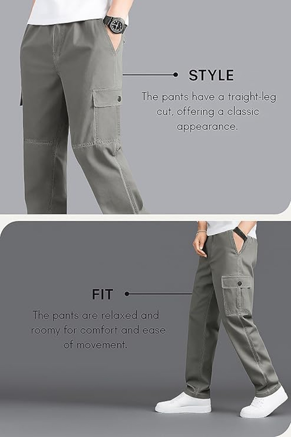 Image of LYMIO PREMIUM Men Cargos