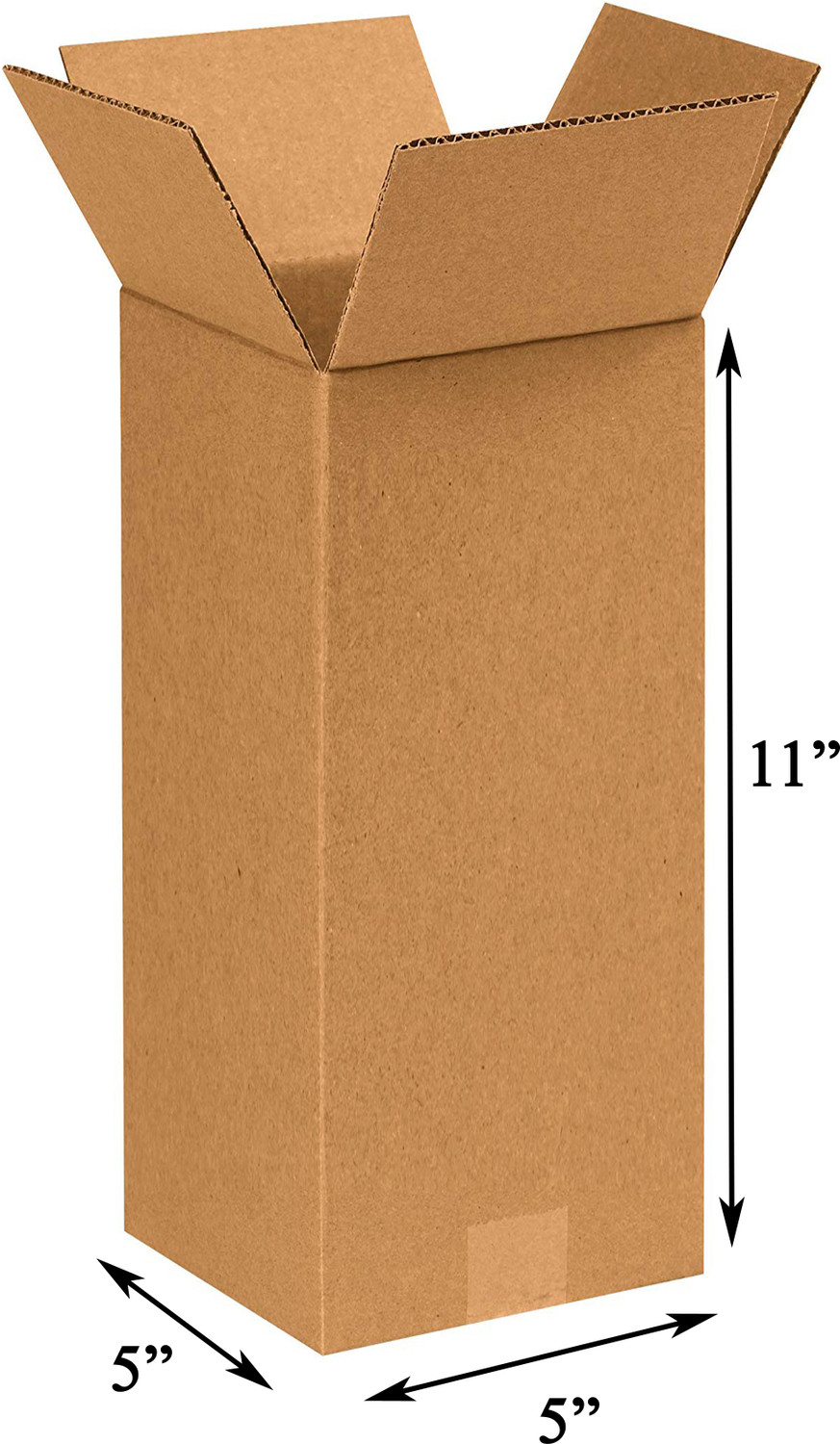 MALANI 3Ply Corrugated Packing Box 5x5x11 Inch - Image 2
