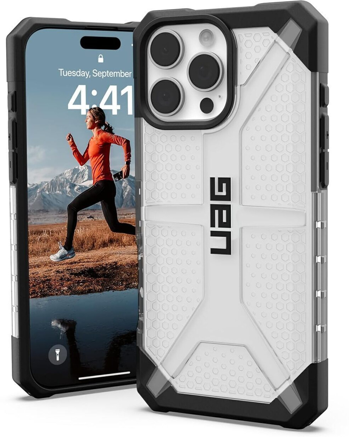 Image of Urban Armor Gear Back Cover for Apple iPhone 16 Pro Max, (6.9 inch) | UAG Plasma XTE MagSafe (Multicolor, Pack of: 1)