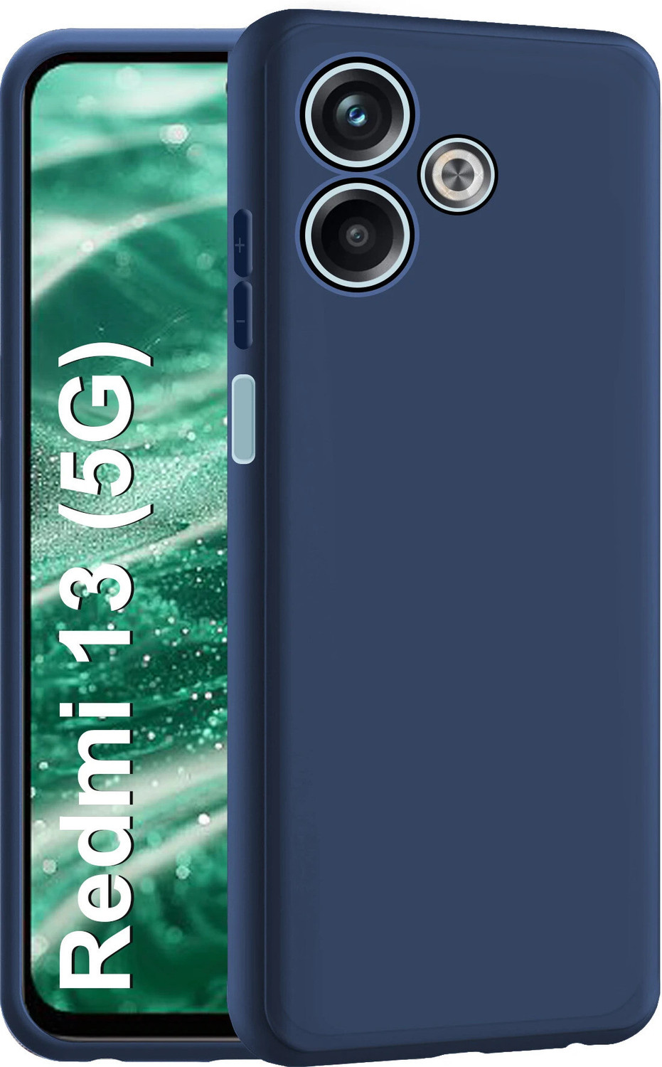 Image of Fashionury LUXE Back Cover for POCO M6 Plus 5G (Multicolor, Grip Case, Rubber, Pack of: 1)