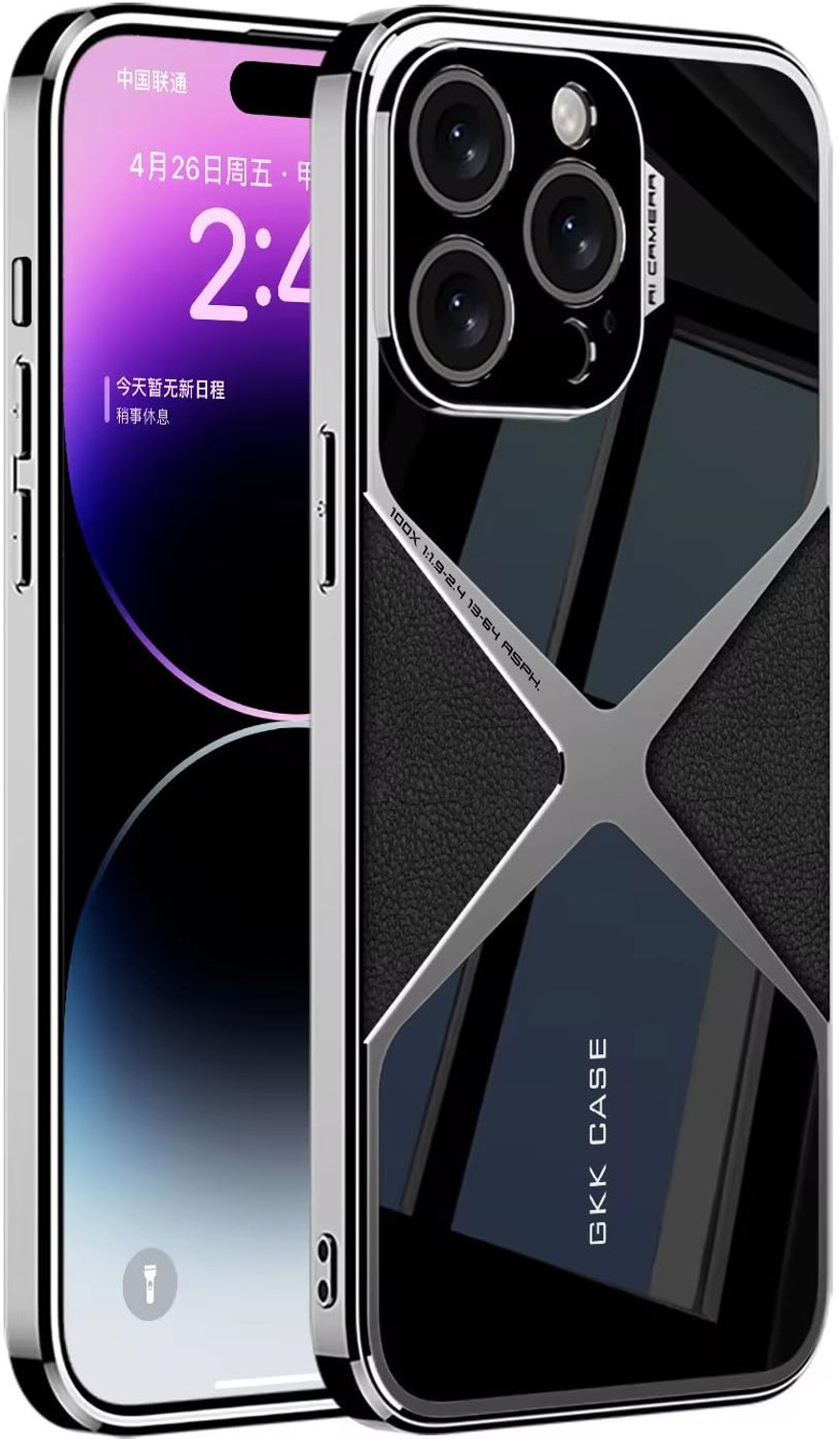 Image of CG Mobile Back Cover for iPhone 16 Pro Max BMW [Official Licensed] Motorsport Collection|IML Printed Case (Black, Thermoplastic Polyurethane, Polycarbonate, Pack of: 1)