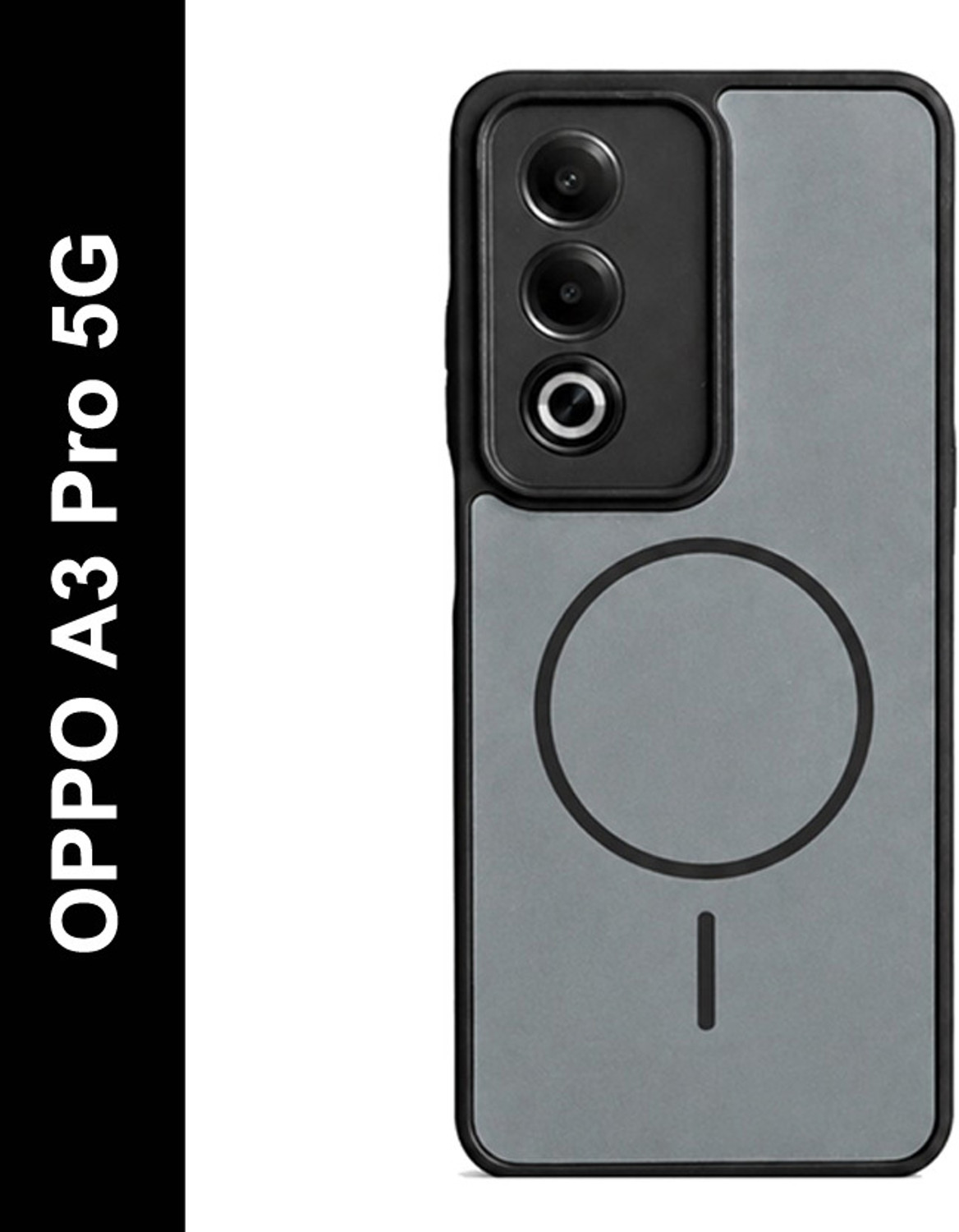 Aaghosh Back Cover for OPPO A3 Pro 5G Black - Image 6